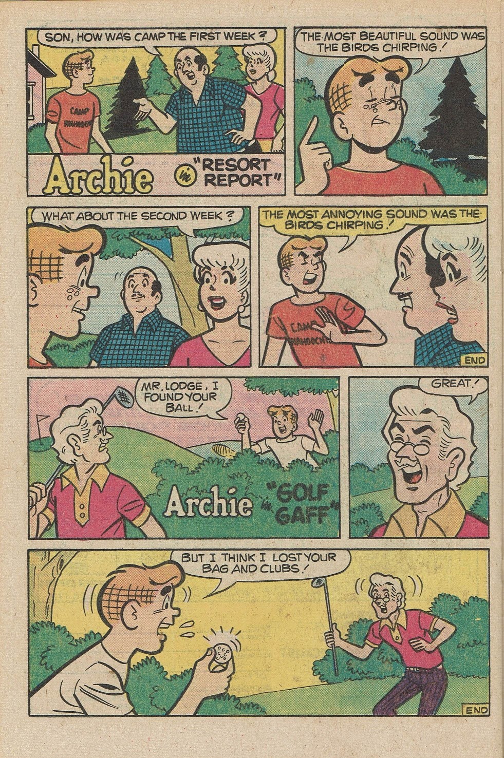 Read online Archie's Joke Book Magazine comic -  Issue #238 - 20
