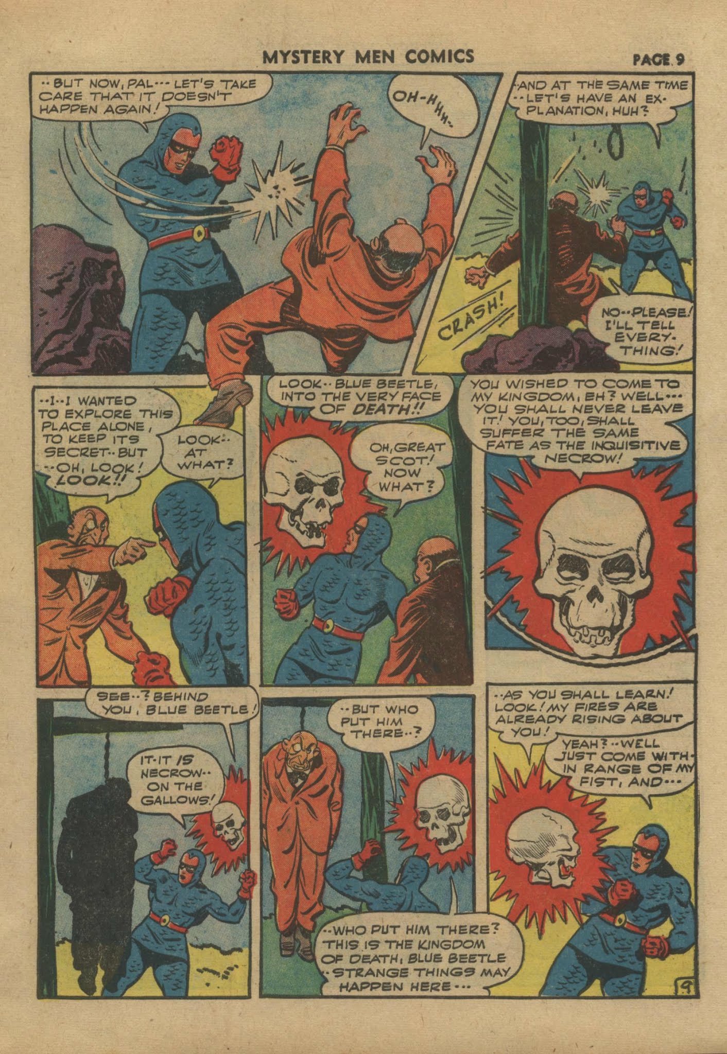 Read online Mystery Men Comics comic -  Issue #30 - 11