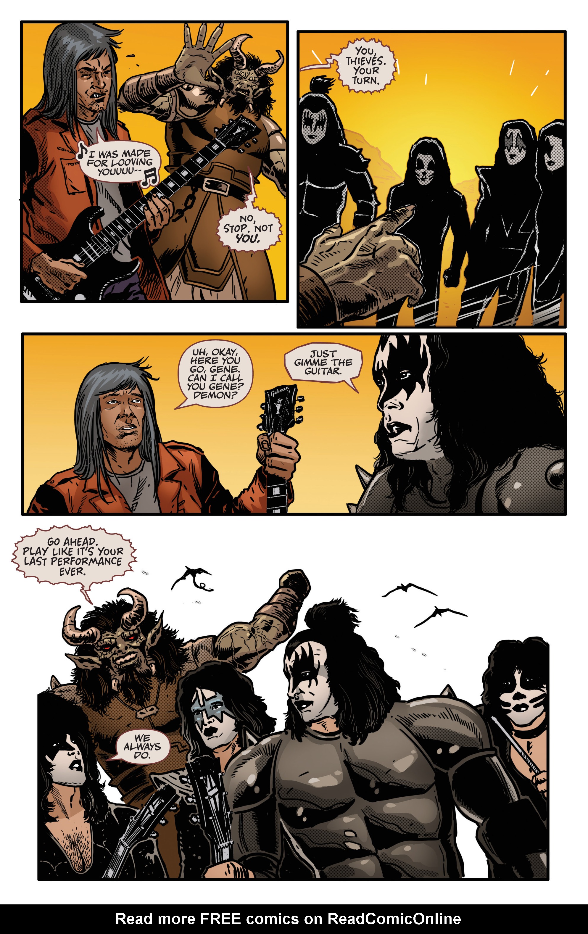 Read online KISS: The End comic -  Issue #5 - 14