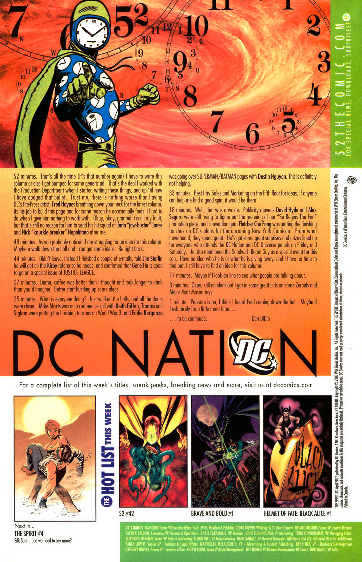 Read online The Spirit (2007) comic -  Issue #3 - 23