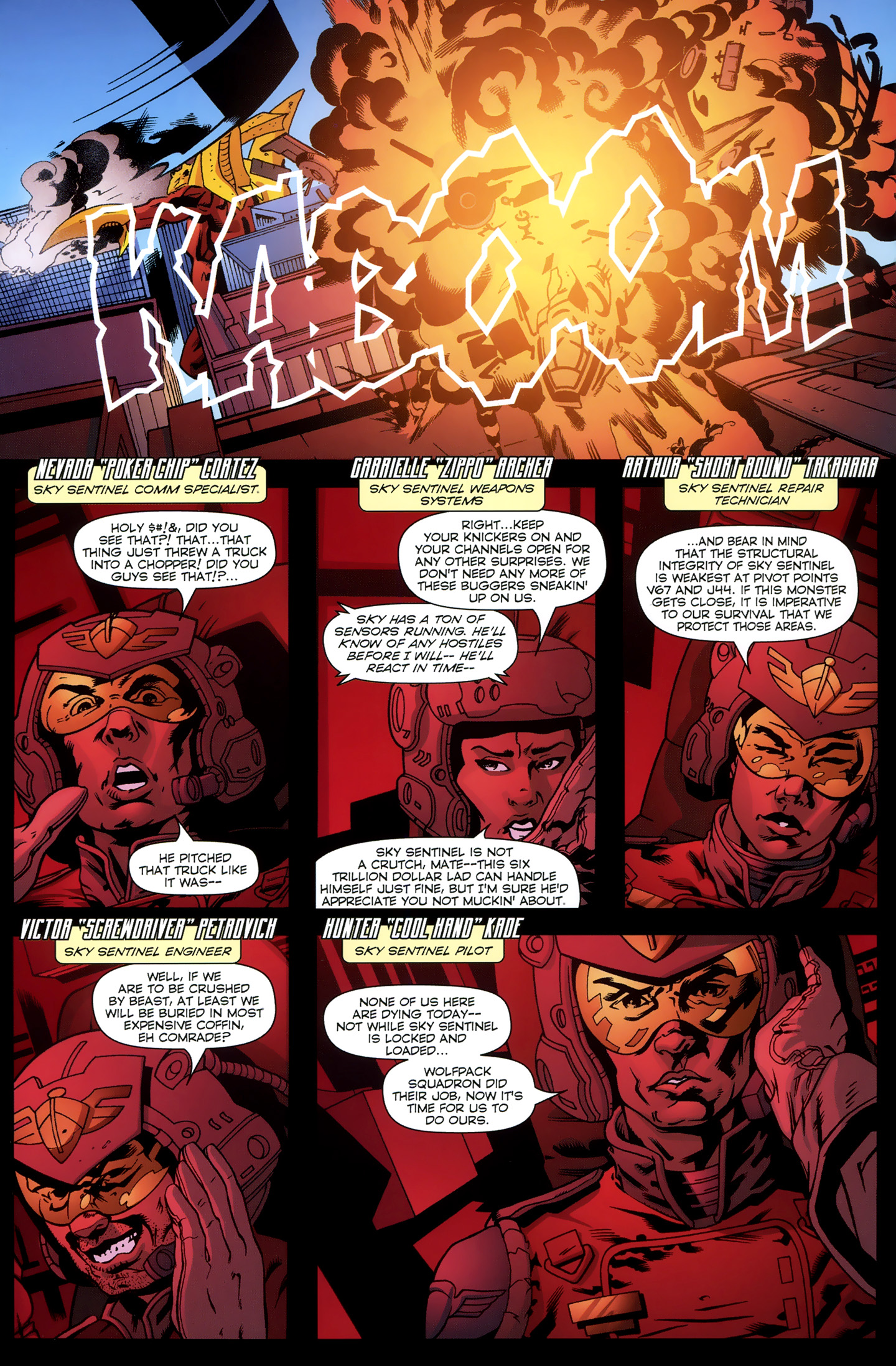 Read online Monsterpocalypse comic -  Issue #0 - 9