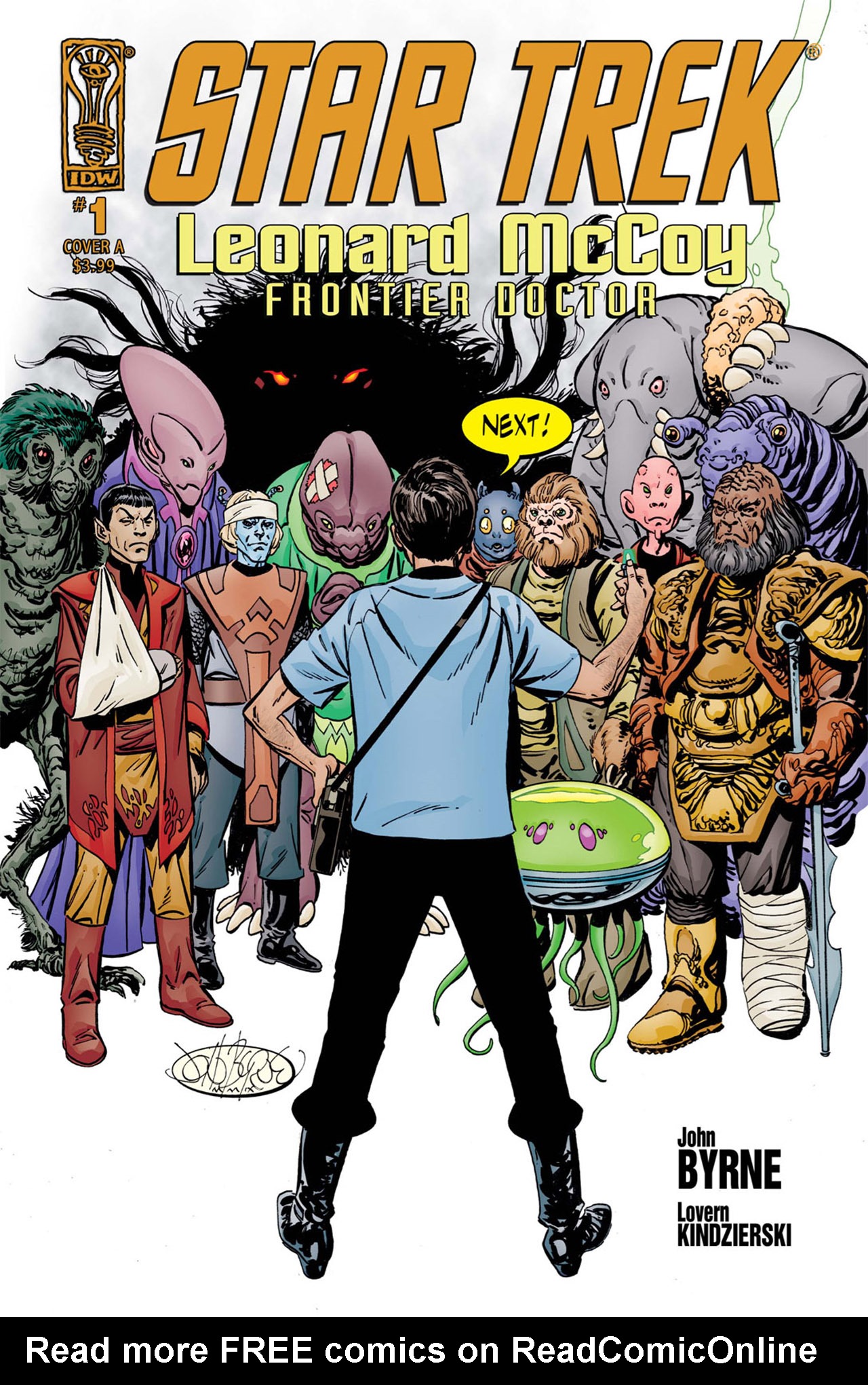 Read online Star Trek: Leonard McCoy, Frontier Doctor comic -  Issue #1 - 1