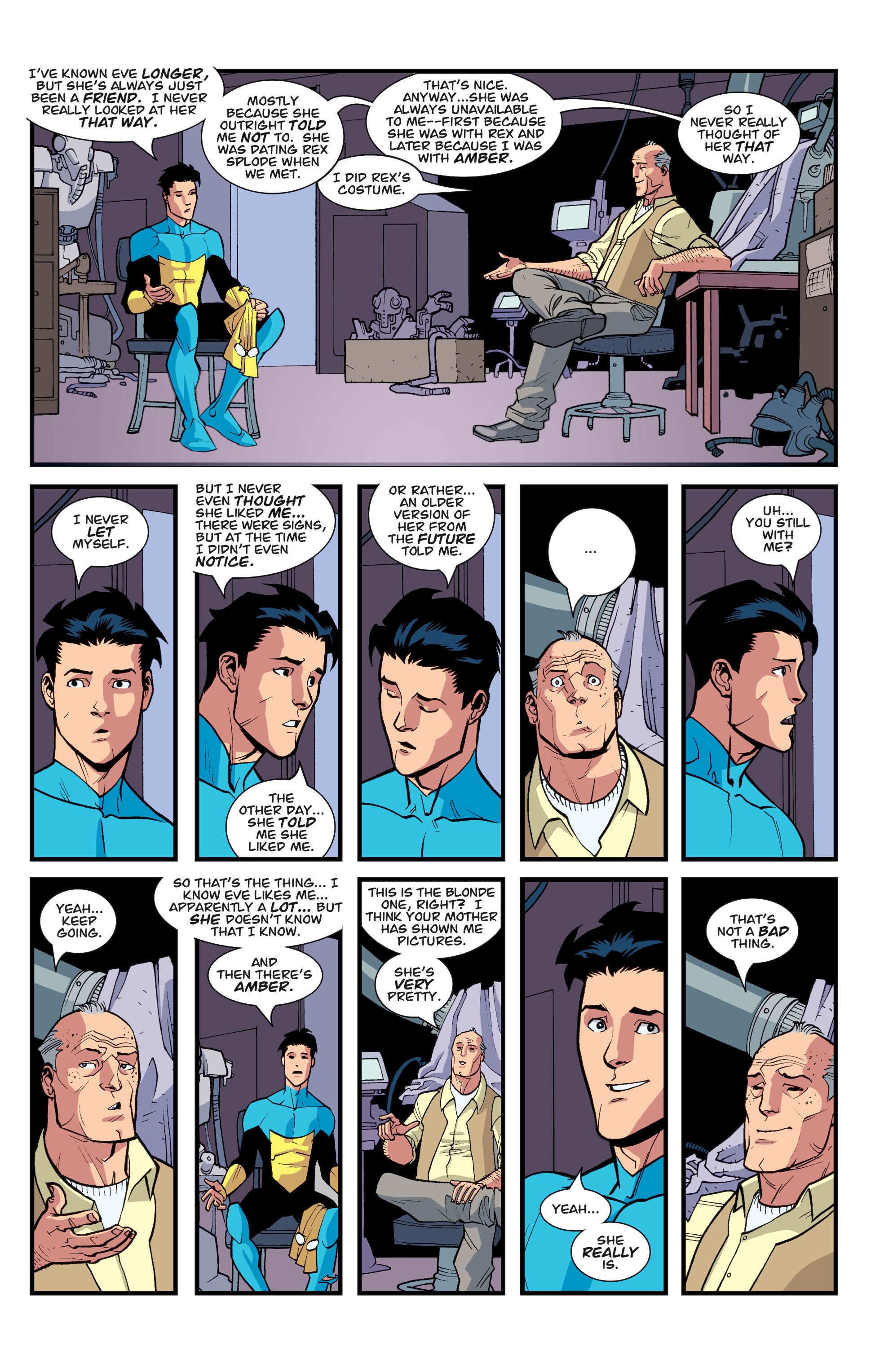 Read online Invincible comic -  Issue # _TPB 7 - Threes Company - 105