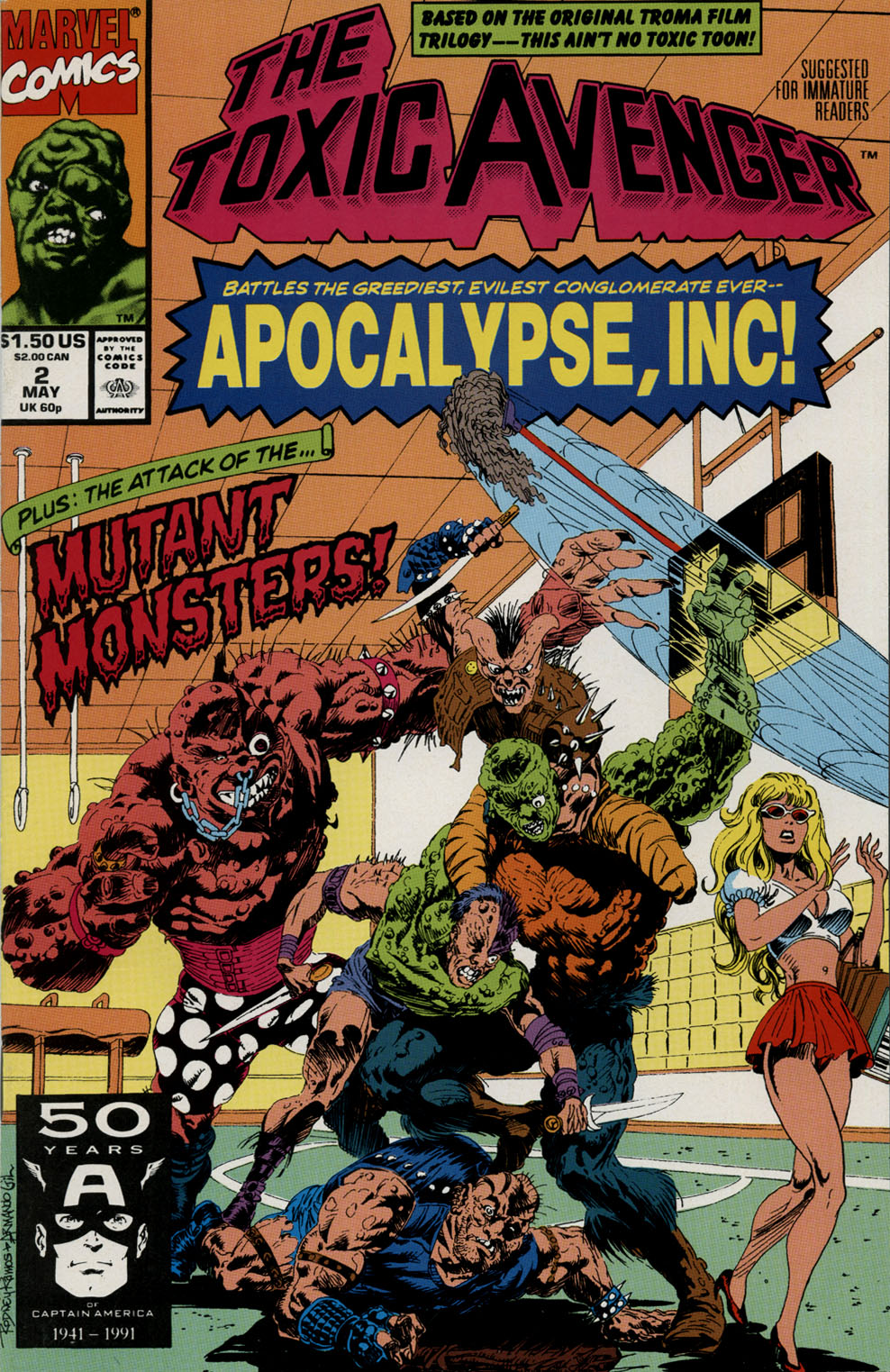 Read online Toxic Avenger comic -  Issue #2 - 1