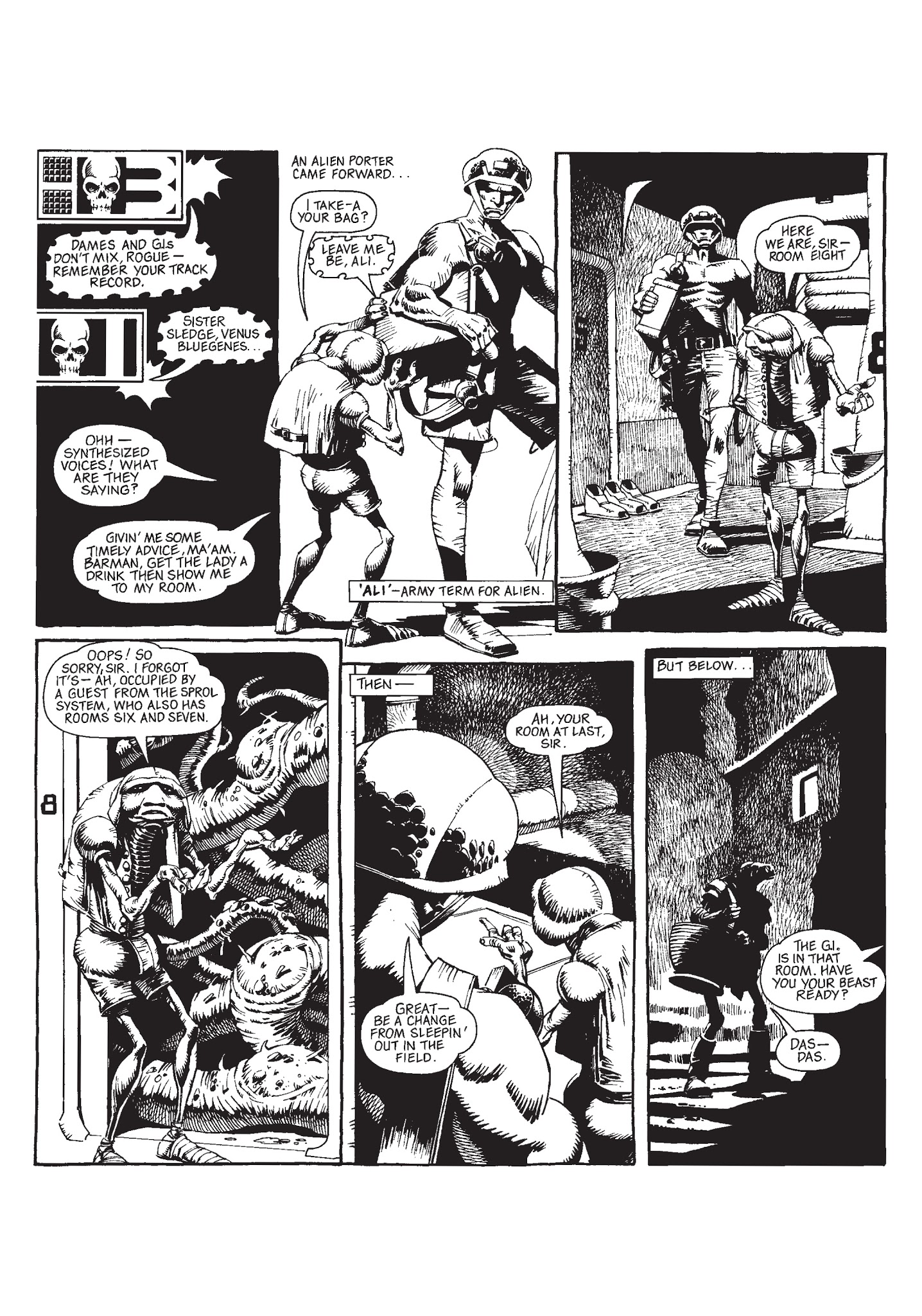 Read online Rogue Trooper: Tales of Nu-Earth comic -  Issue # TPB 2 - 132