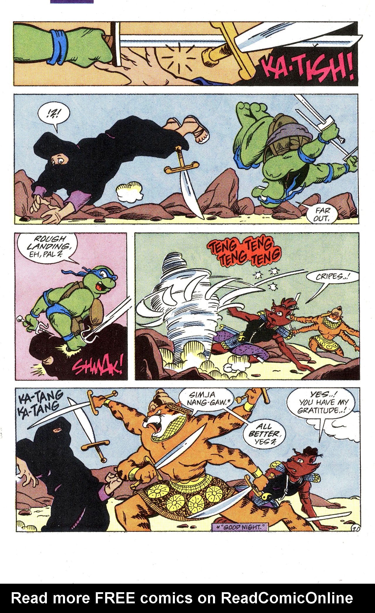 Read online Teenage Mutant Ninja Turtles Adventures (1989) comic -  Issue #33 - 21