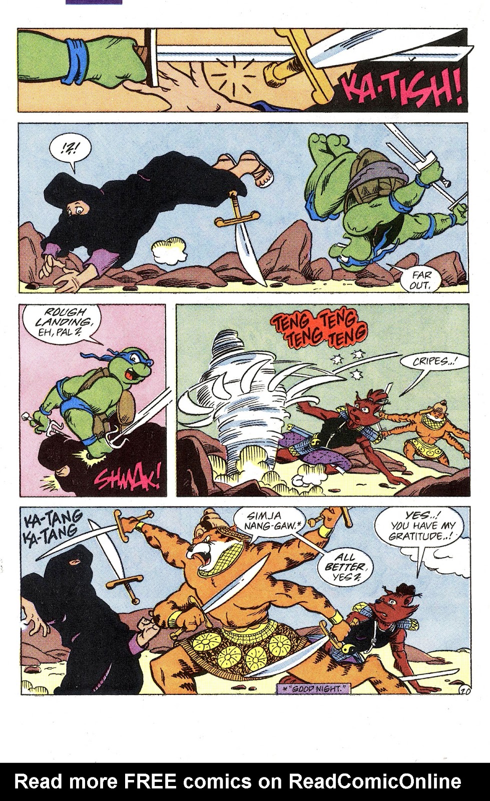 Teenage Mutant Ninja Turtles Adventures (1989) issue 33 - Page 21