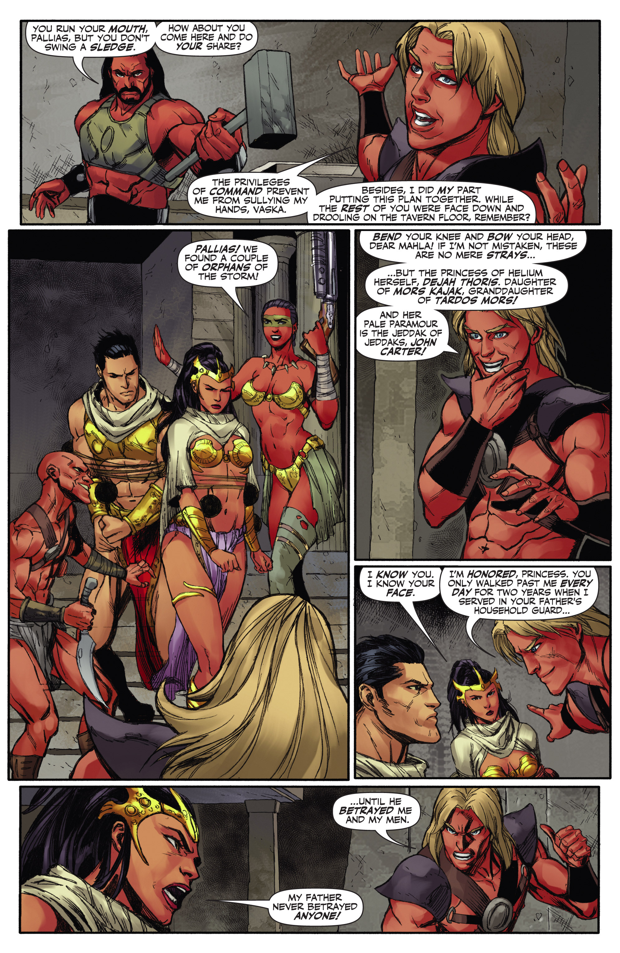 Read online John Carter, Warlord of Mars (2014) comic -  Issue #11 - 14