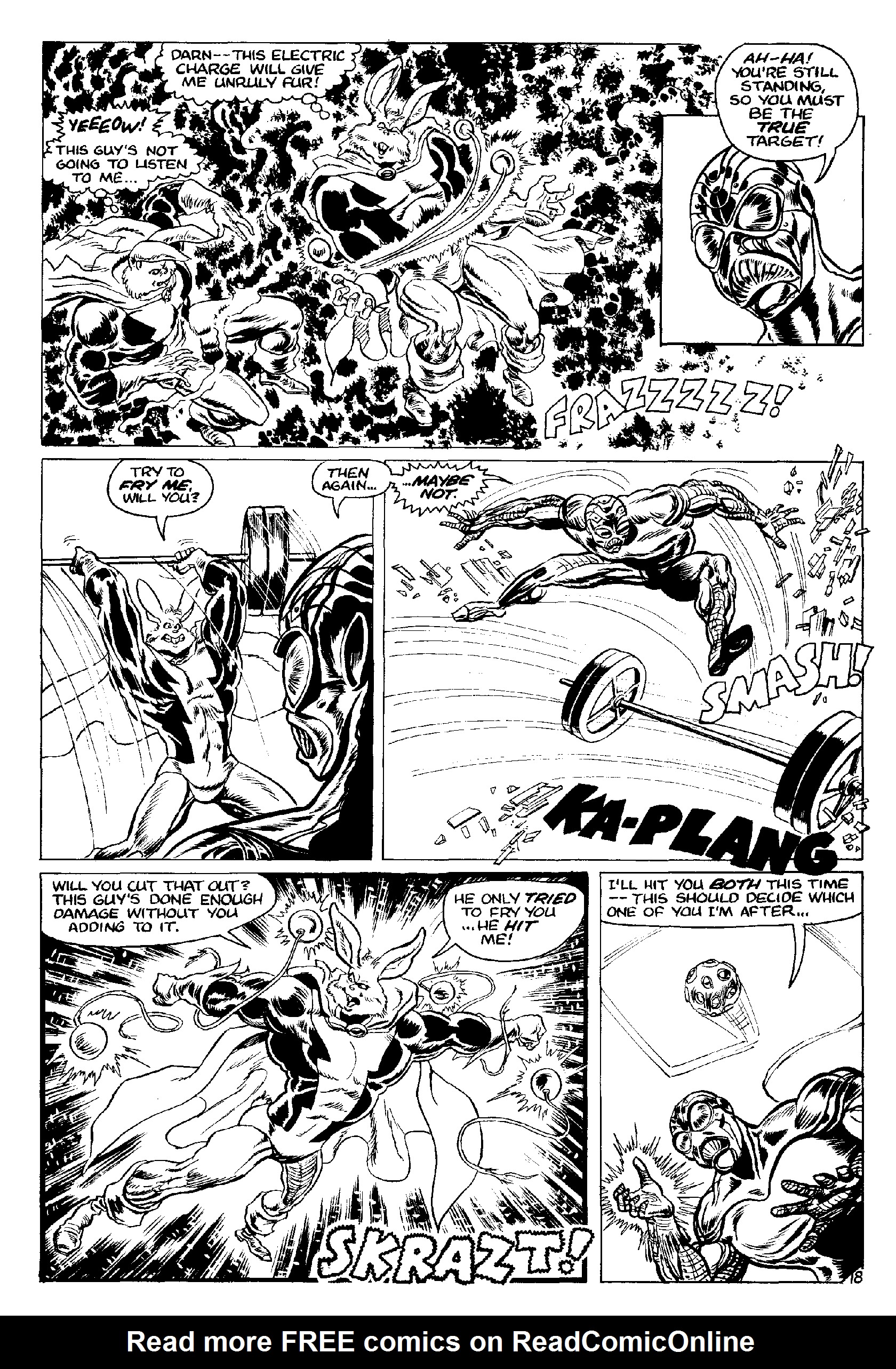 Read online Thunderbunny comic -  Issue #6 - 20