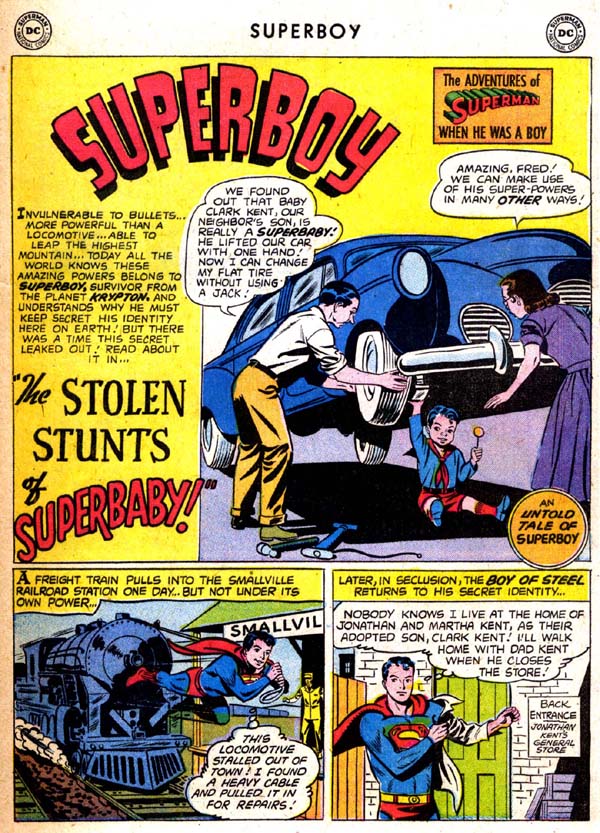 Read online Superboy (1949) comic -  Issue #71 - 20