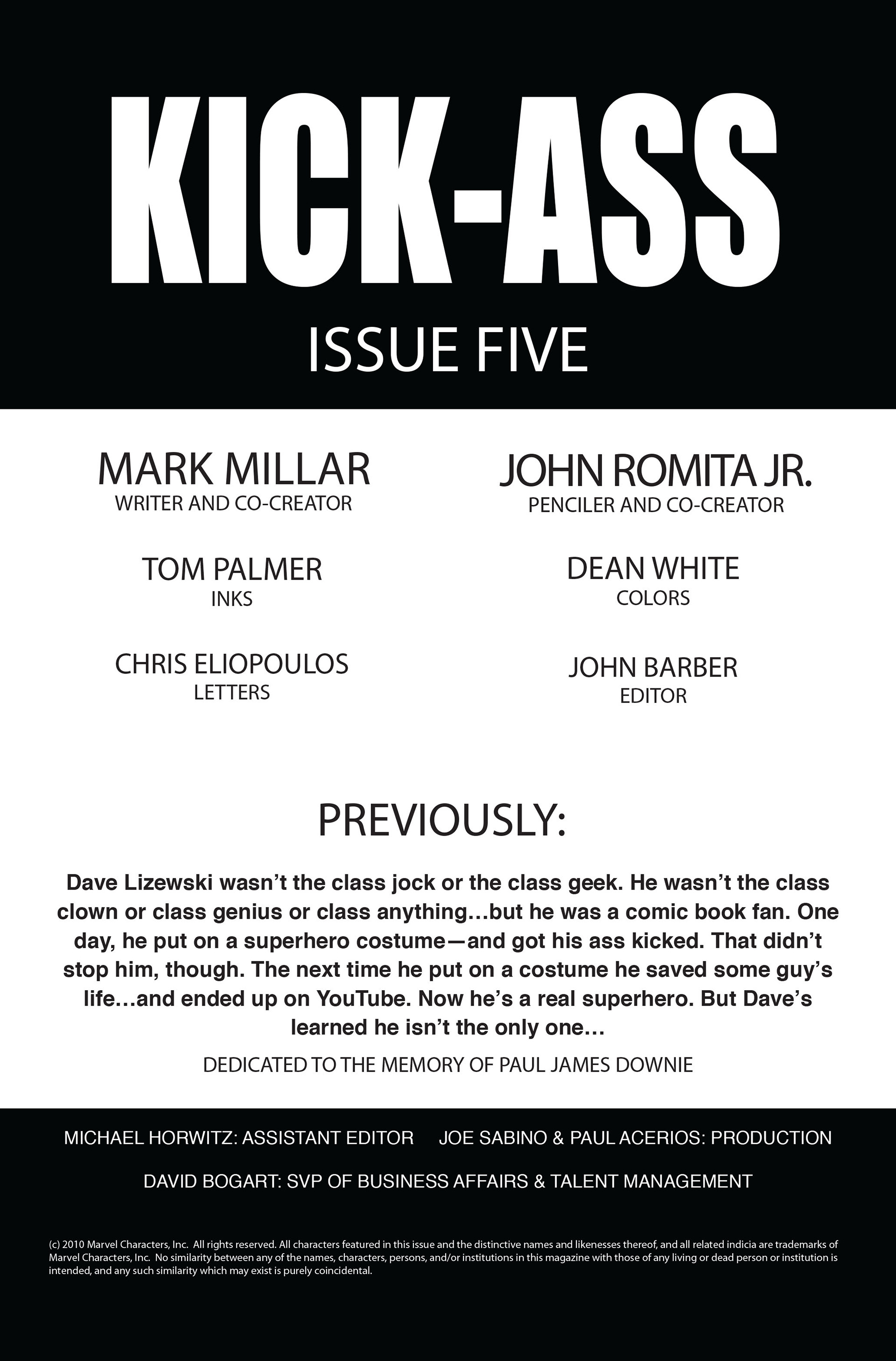 Read online Kick-Ass comic -  Issue #5 - 2