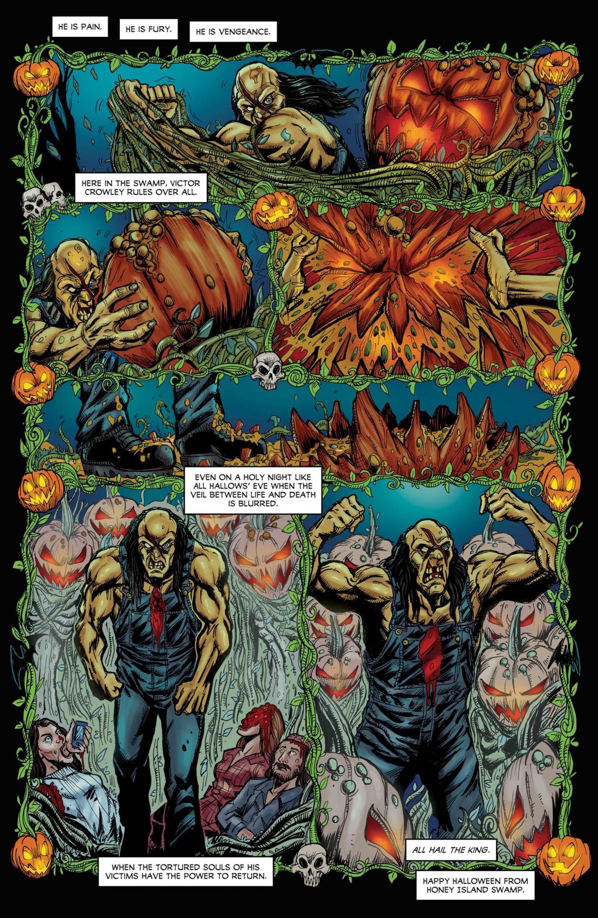 Read online Victor Crowley's Hatchet Halloween Tales comic -  Issue #1 - 23