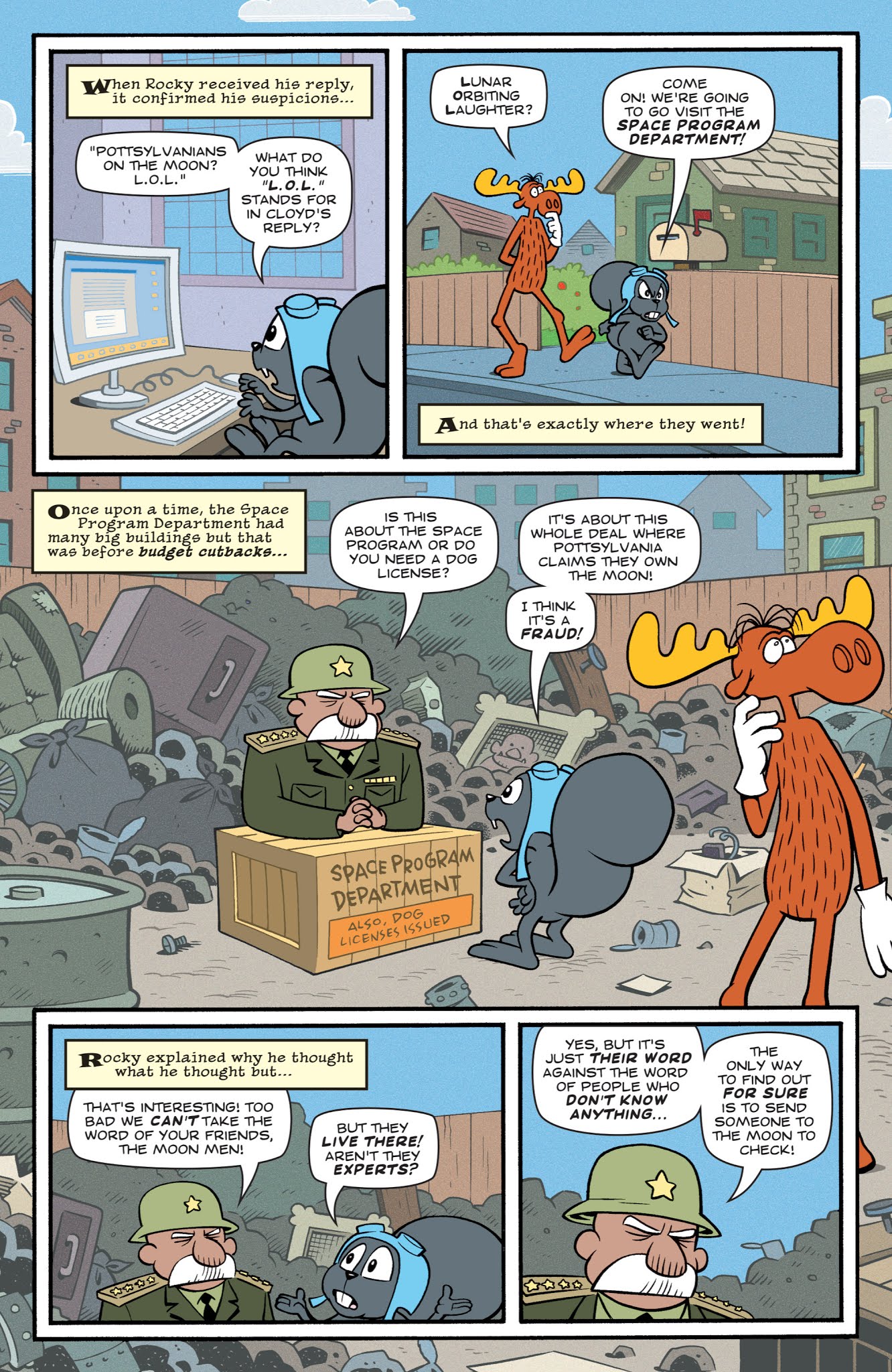 Read online Rocky and Bullwinkle comic -  Issue #3 - 8