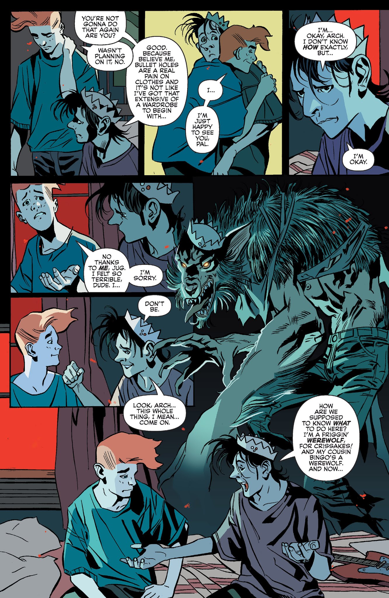 Read online Jughead The Hunger comic -  Issue #6 - 9