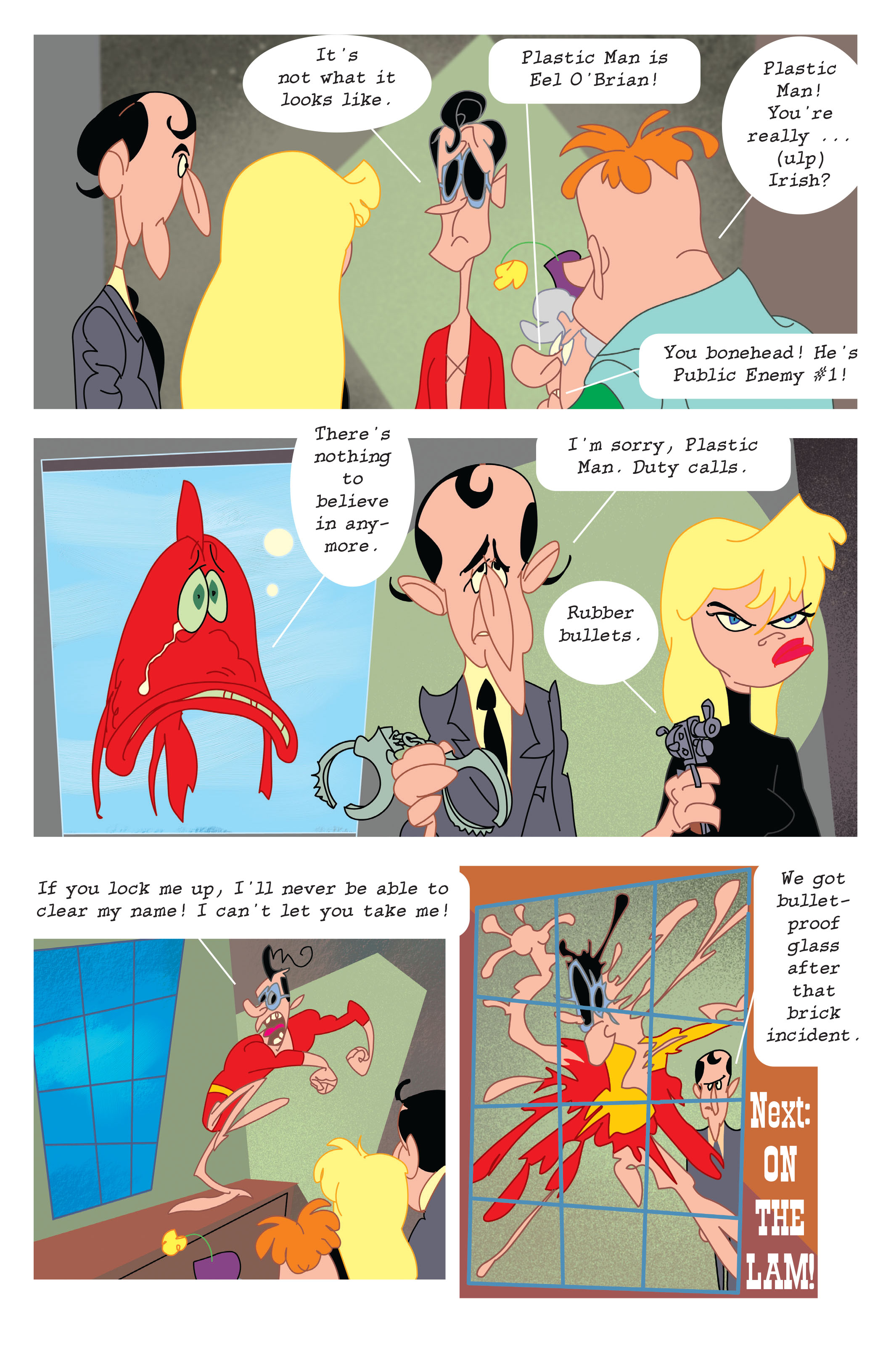 Read online Plastic Man (2004) comic -  Issue # _Rubber Banded - The Deluxe Edition (Part 1) - 51