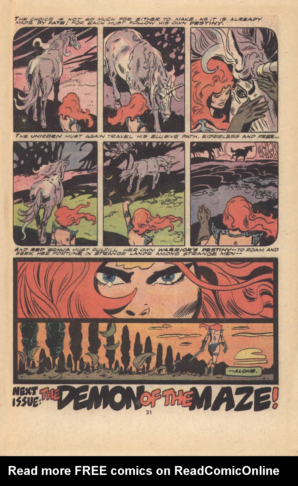 Read online Red Sonja (1977) comic -  Issue #1 - 18