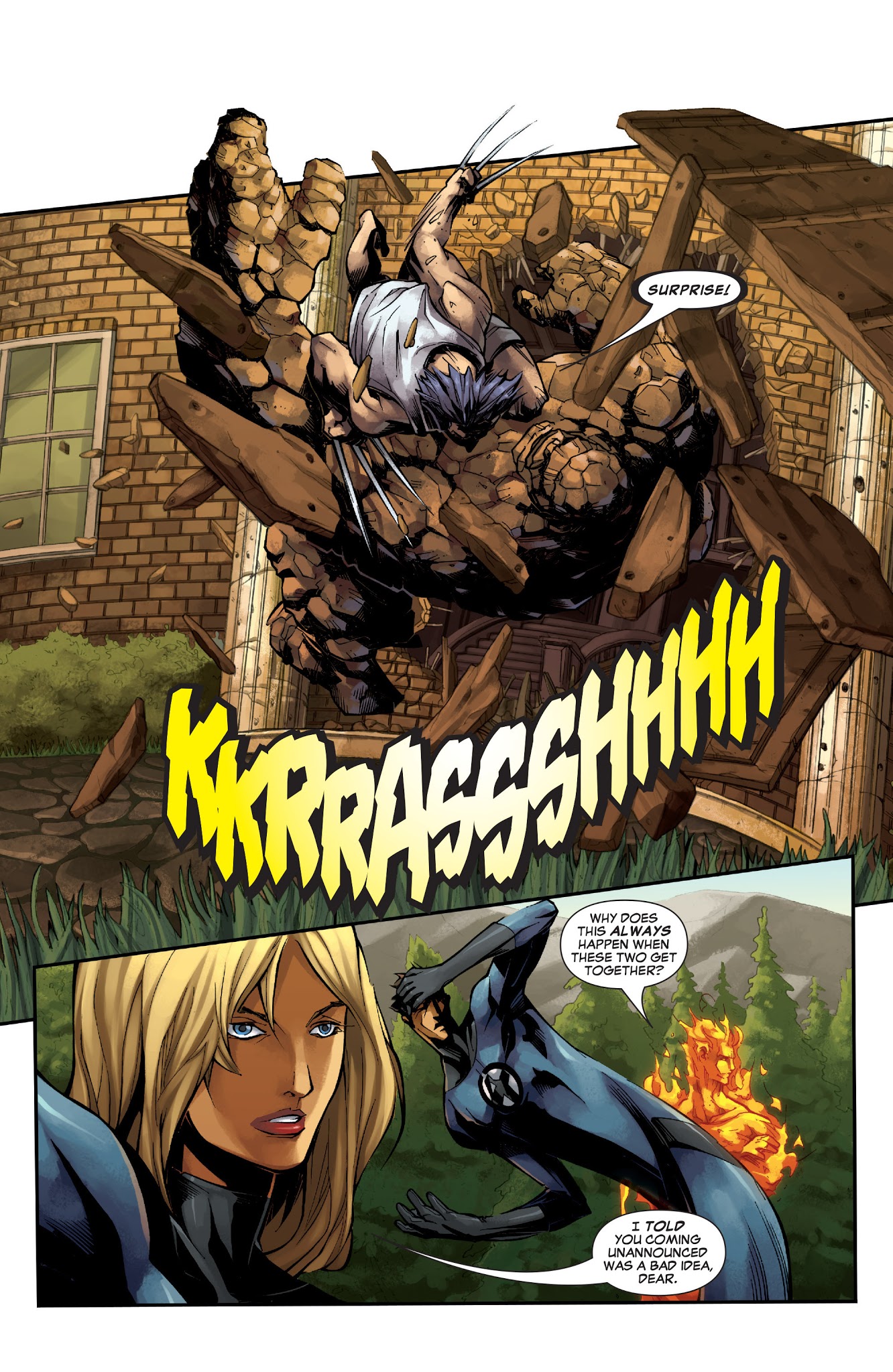 Read online X-Men/Fantastic Four comic -  Issue #1 - 10