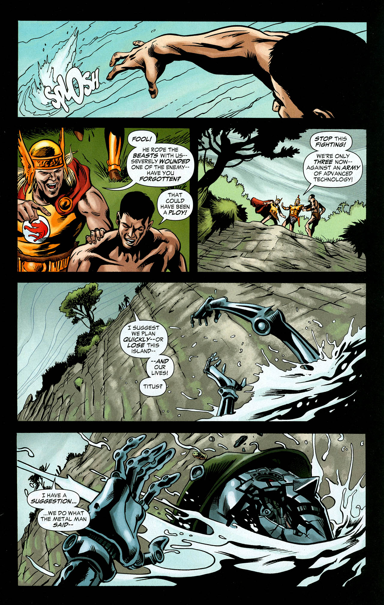 Read online The War That Time Forgot comic -  Issue #4 - 14