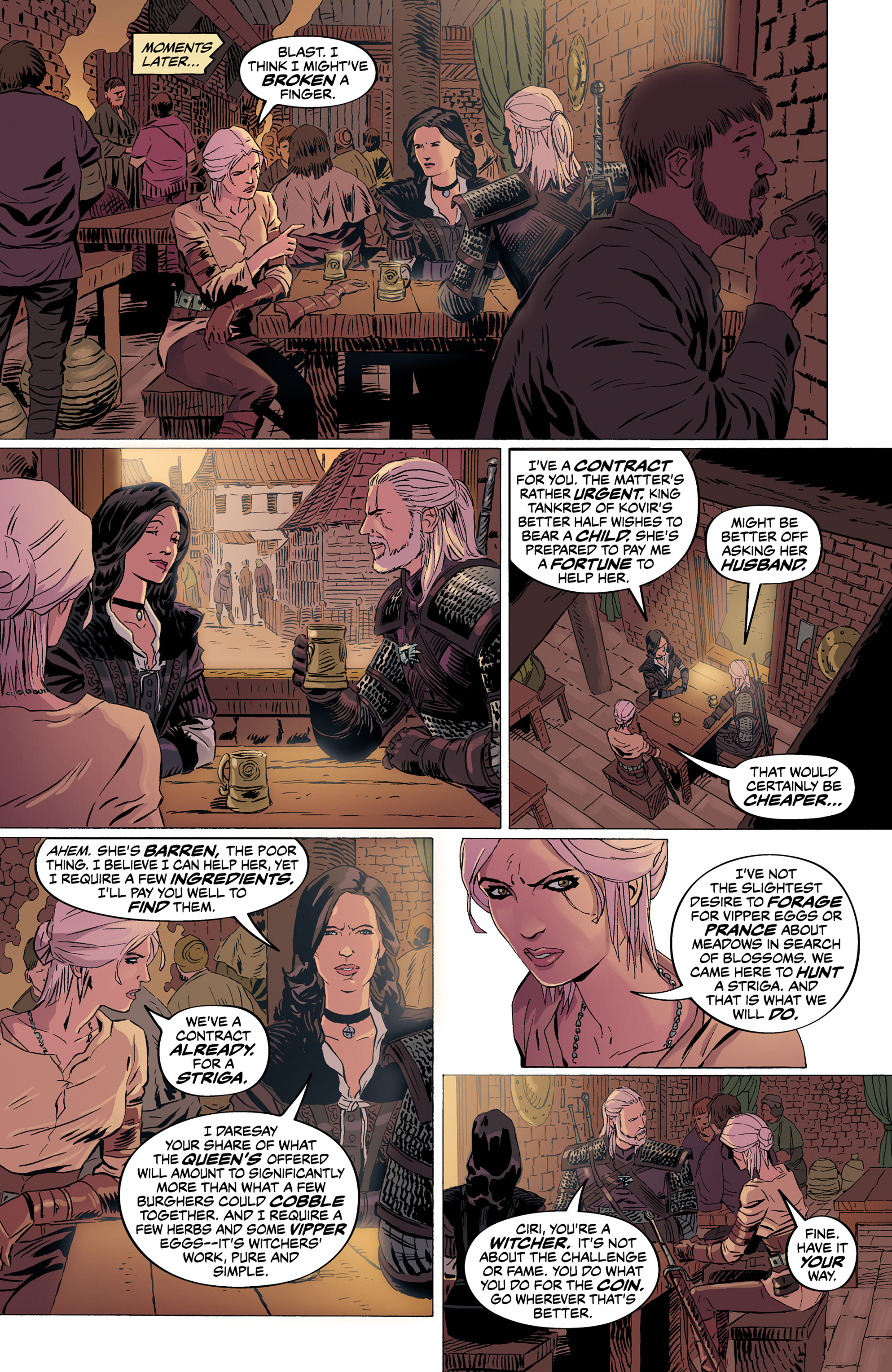 Read online The Witcher: Curse of Crows comic -  Issue #3 - 12