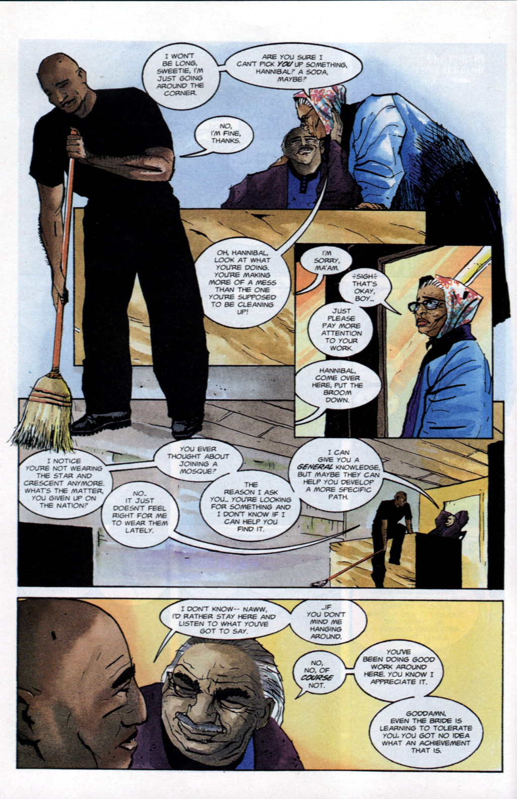 Read online Wise Son: The White Wolf comic -  Issue #4 - 5