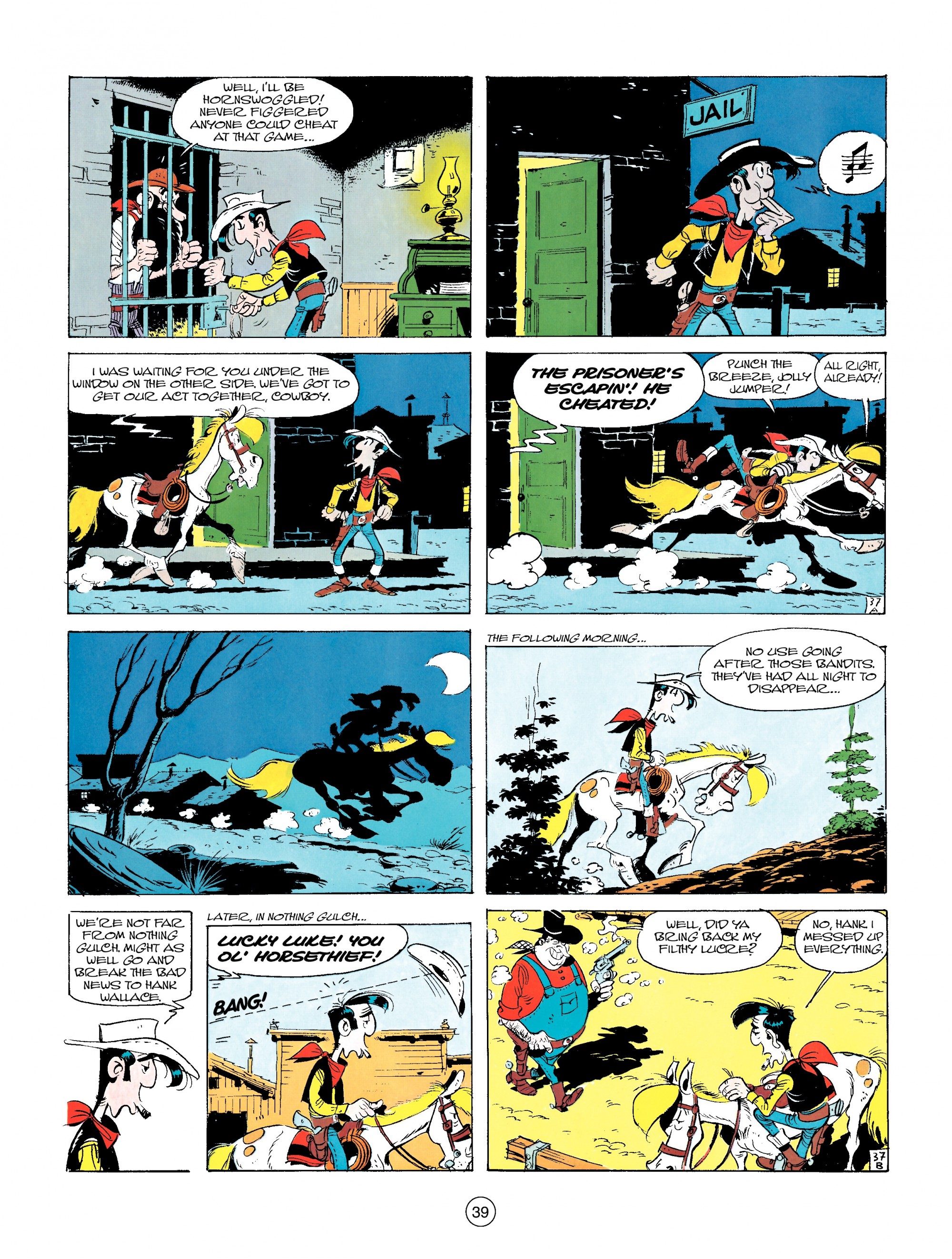 Read online A Lucky Luke Adventure comic -  Issue #14 - 39