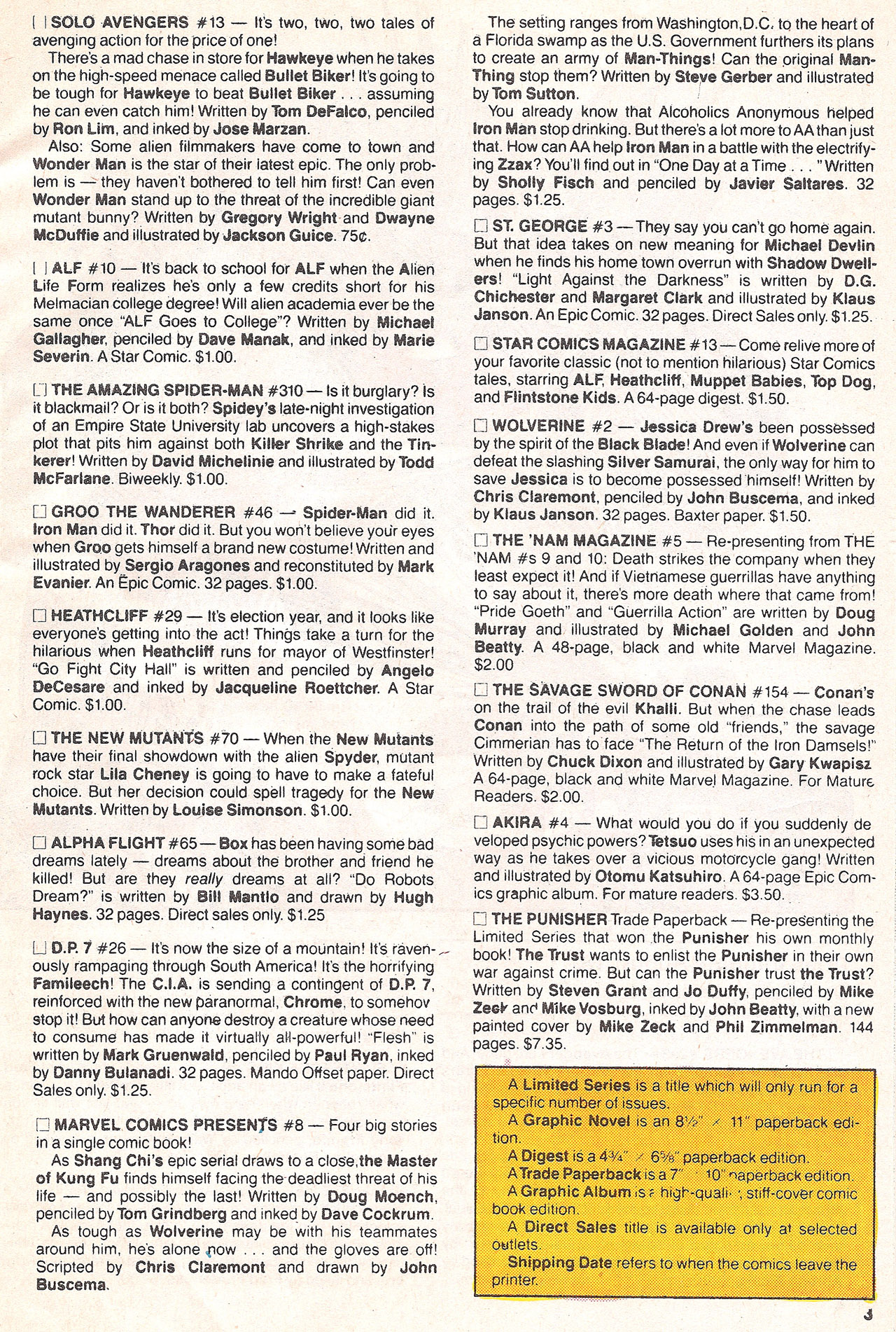 Read online Marvel Age comic -  Issue #68 - 5