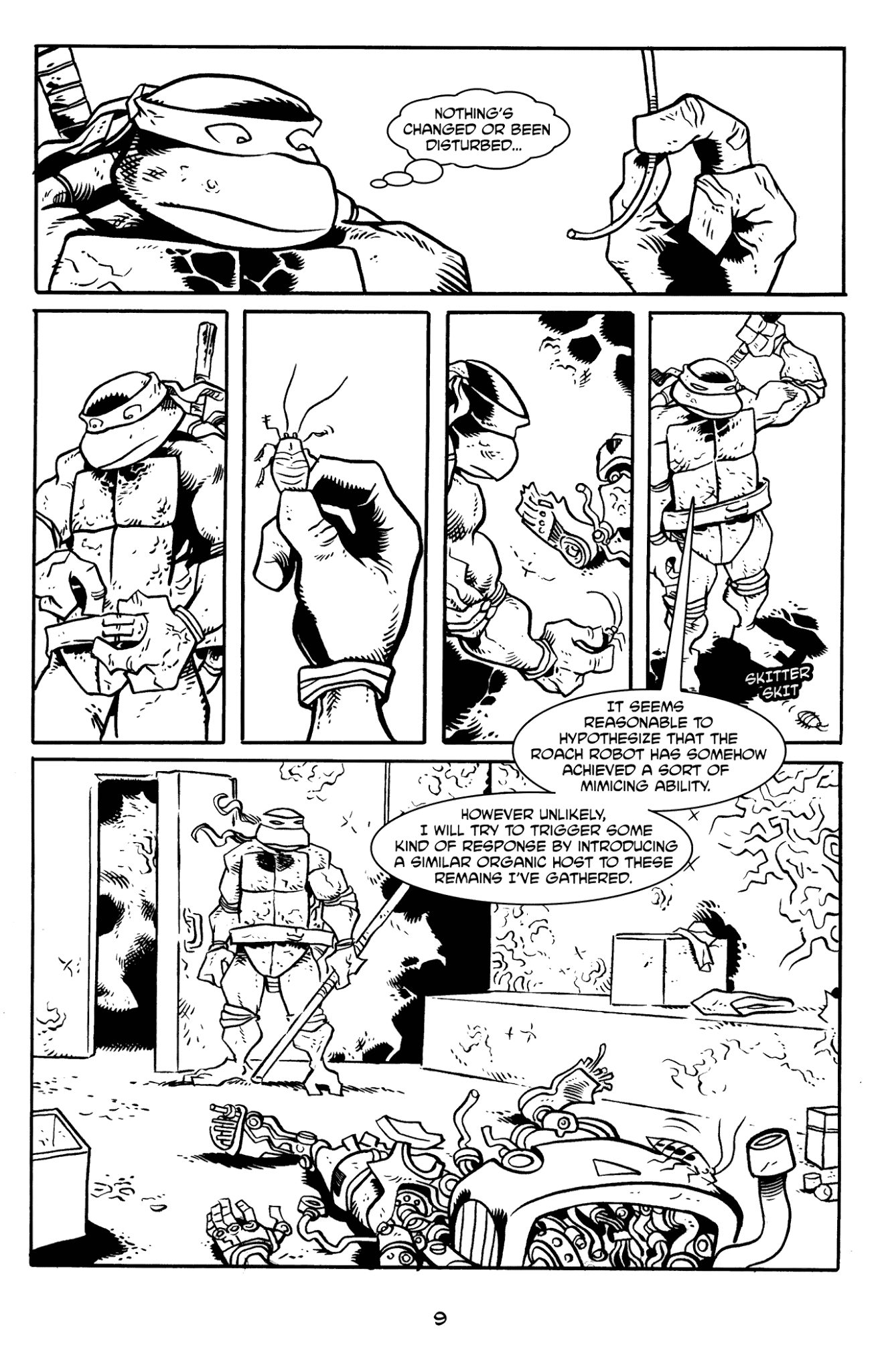 Read online Donatello The Brain Thief comic -  Issue #2 - 12
