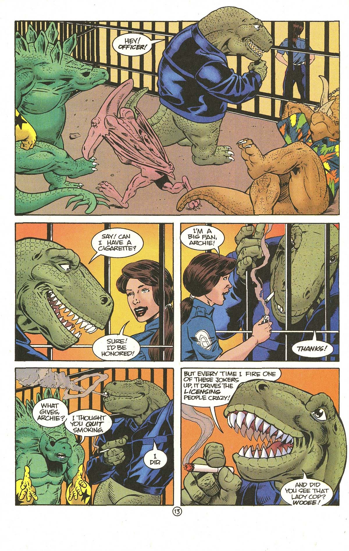 Read online Dinosaurs For Hire comic -  Issue #6 - 17