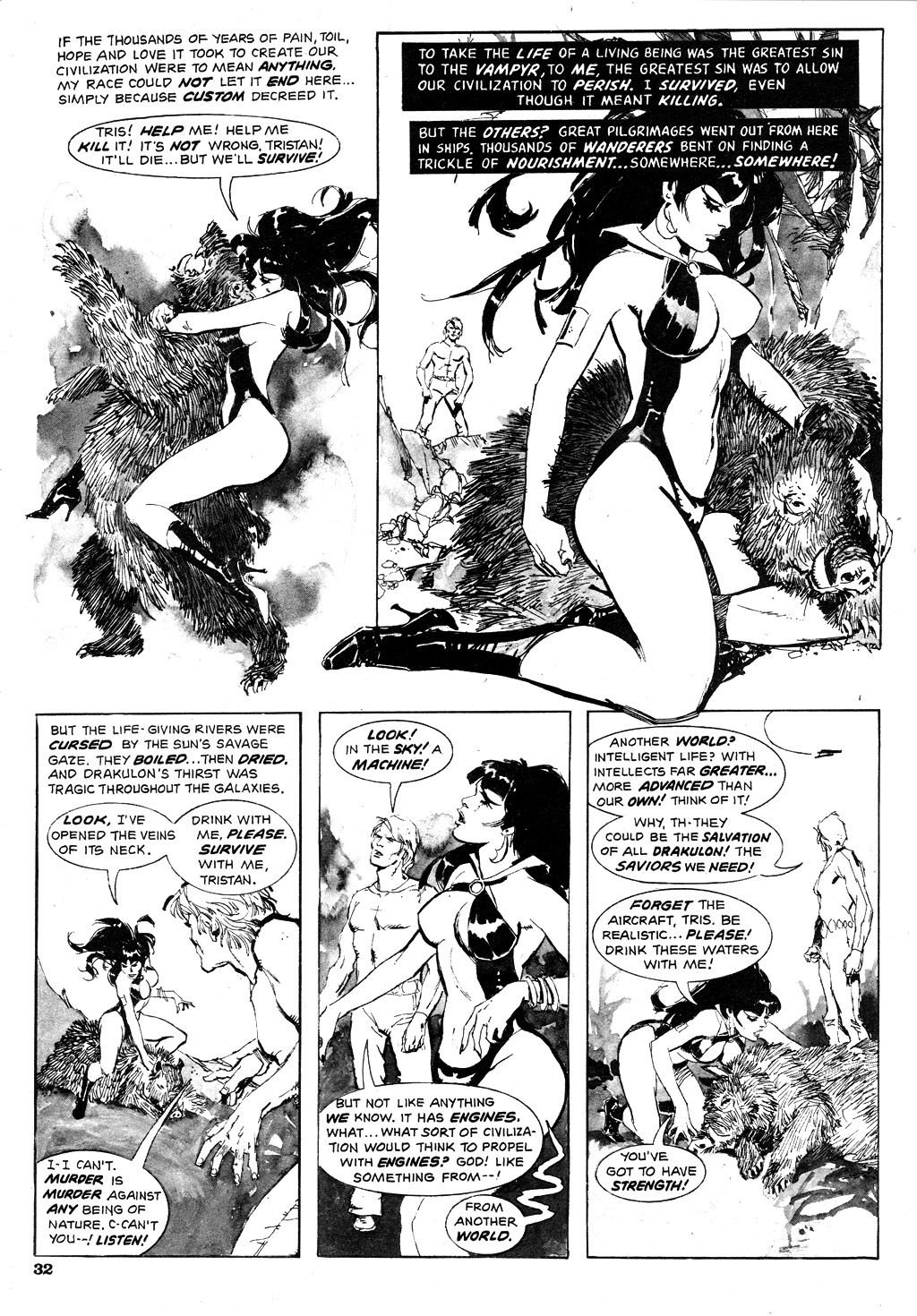 Read online Vampirella (1969) comic -  Issue #100 - 32