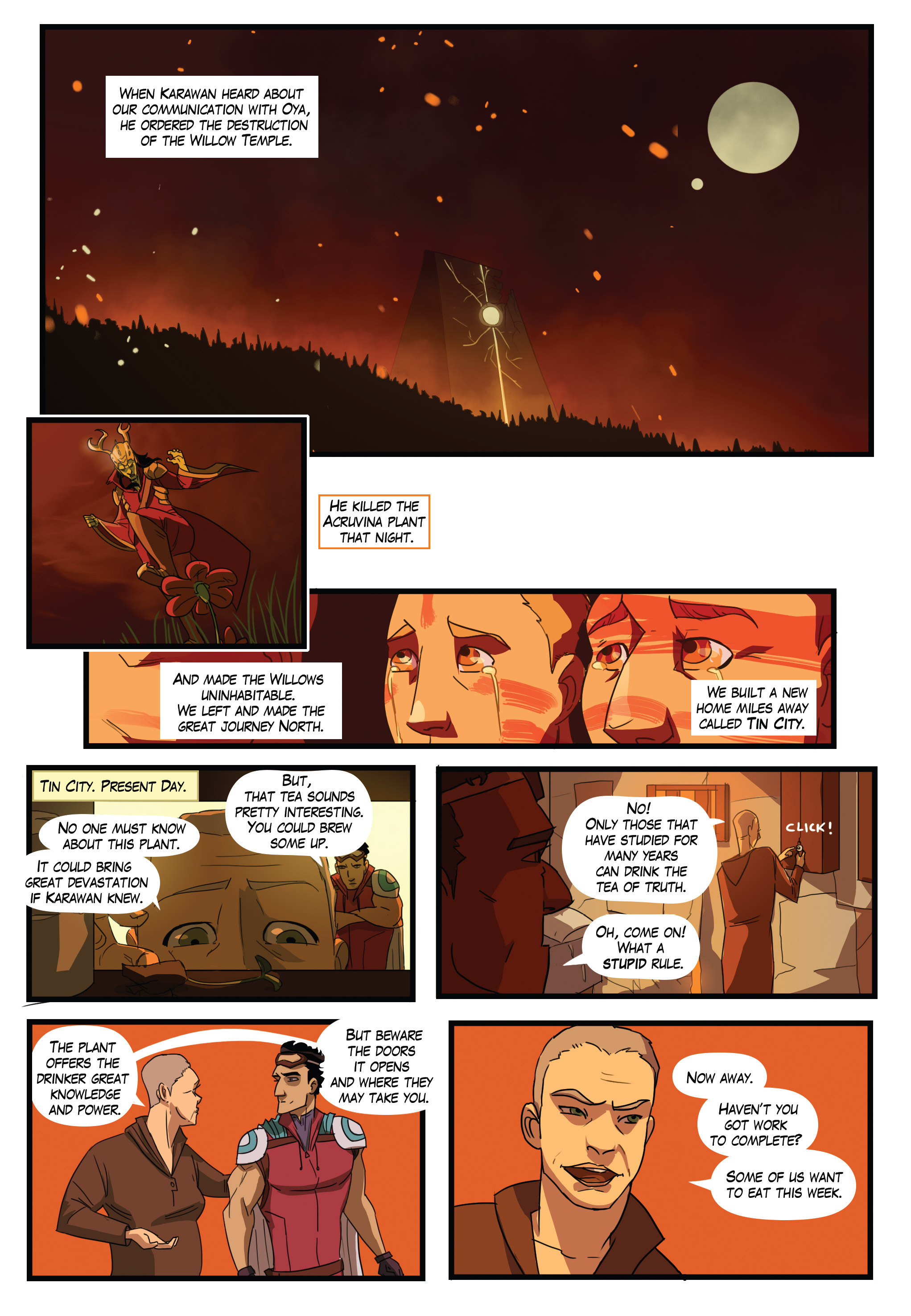 Read online Scavenger comic -  Issue #1 - 14