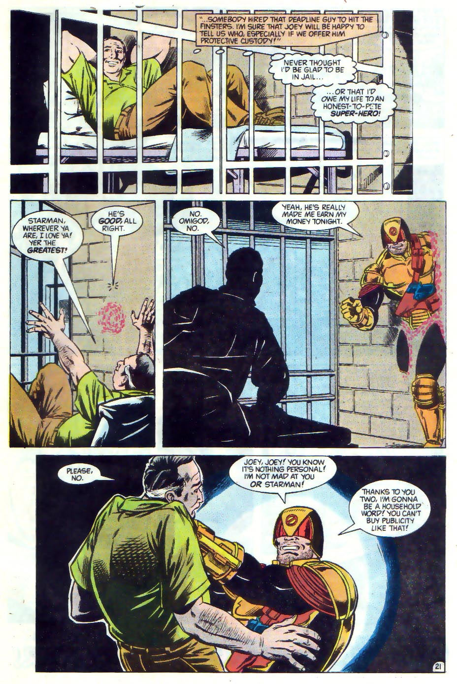 Read online Starman (1988) comic -  Issue #15 - 22