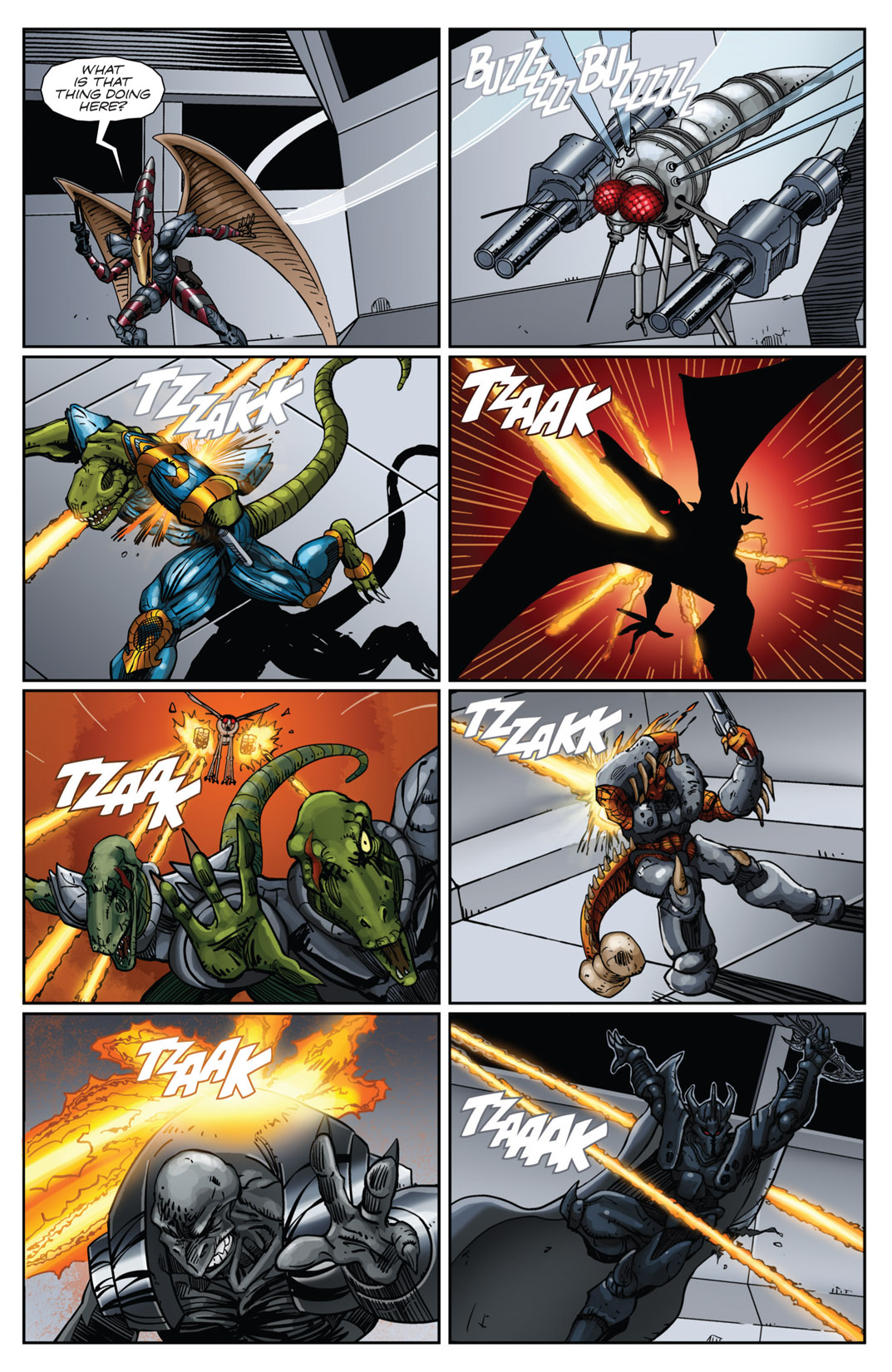 Read online Jurassic StrikeForce 5 comic -  Issue # _TPB - 107