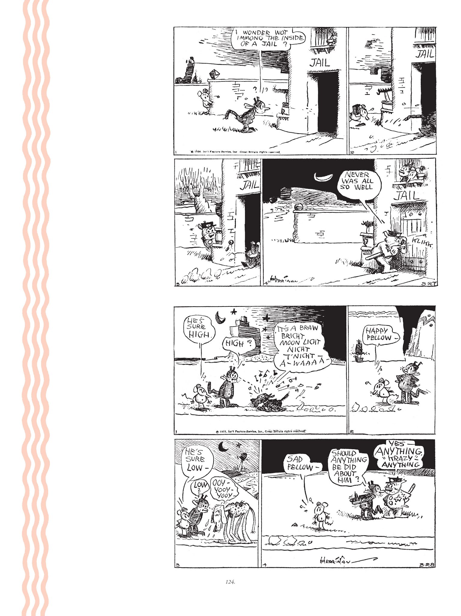 Read online Krazy & Ignatz comic -  Issue # TPB 7 - 121