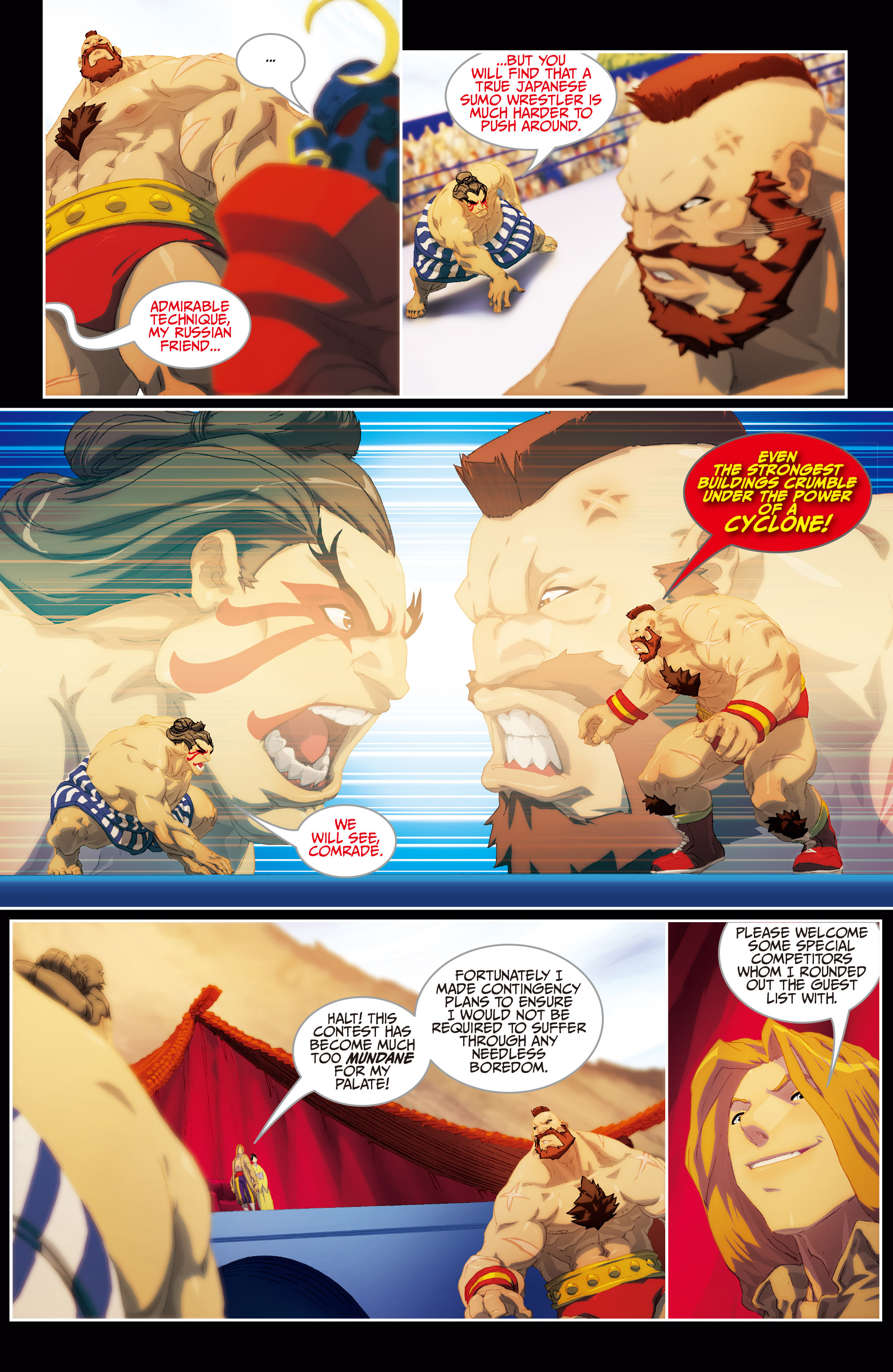 Read online Street Fighter II Turbo comic -  Issue #5 - 20
