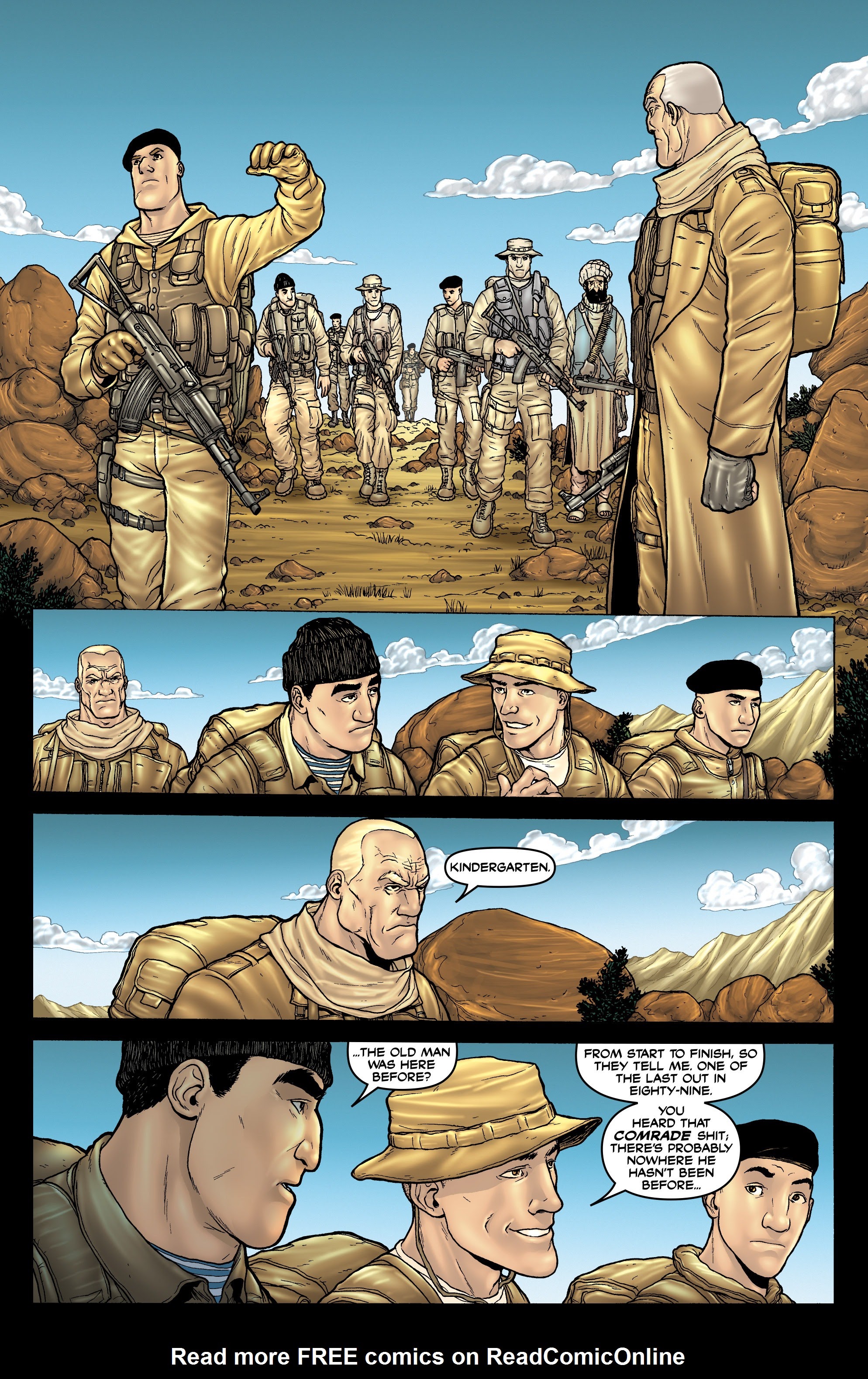 Read online Garth Ennis' 303 comic -  Issue #1 - 7