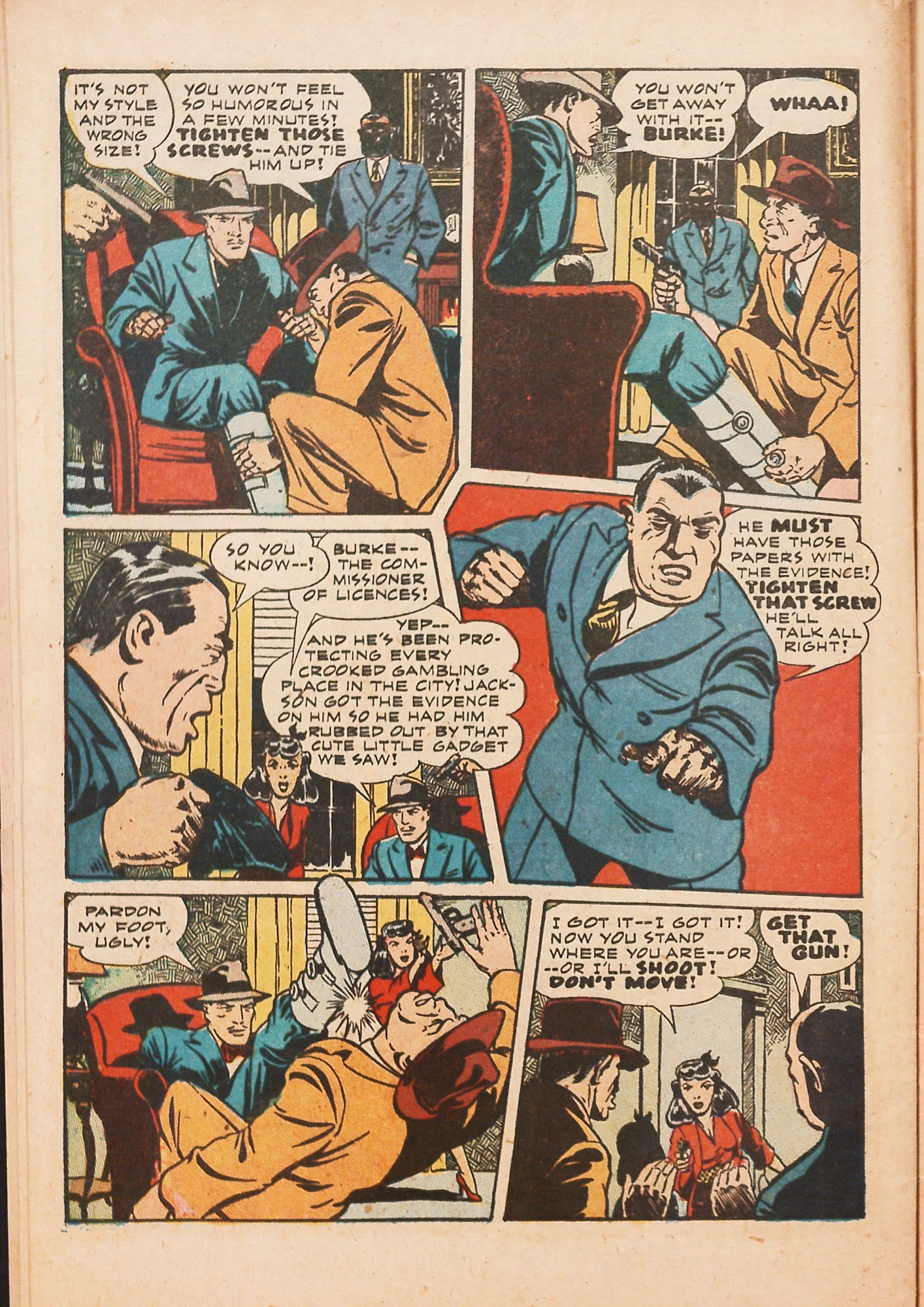 Read online Super-Mystery Comics comic -  Issue #36 - 10
