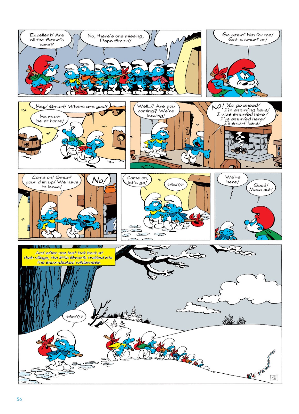 Read online The Smurfs comic -  Issue #4 - 56