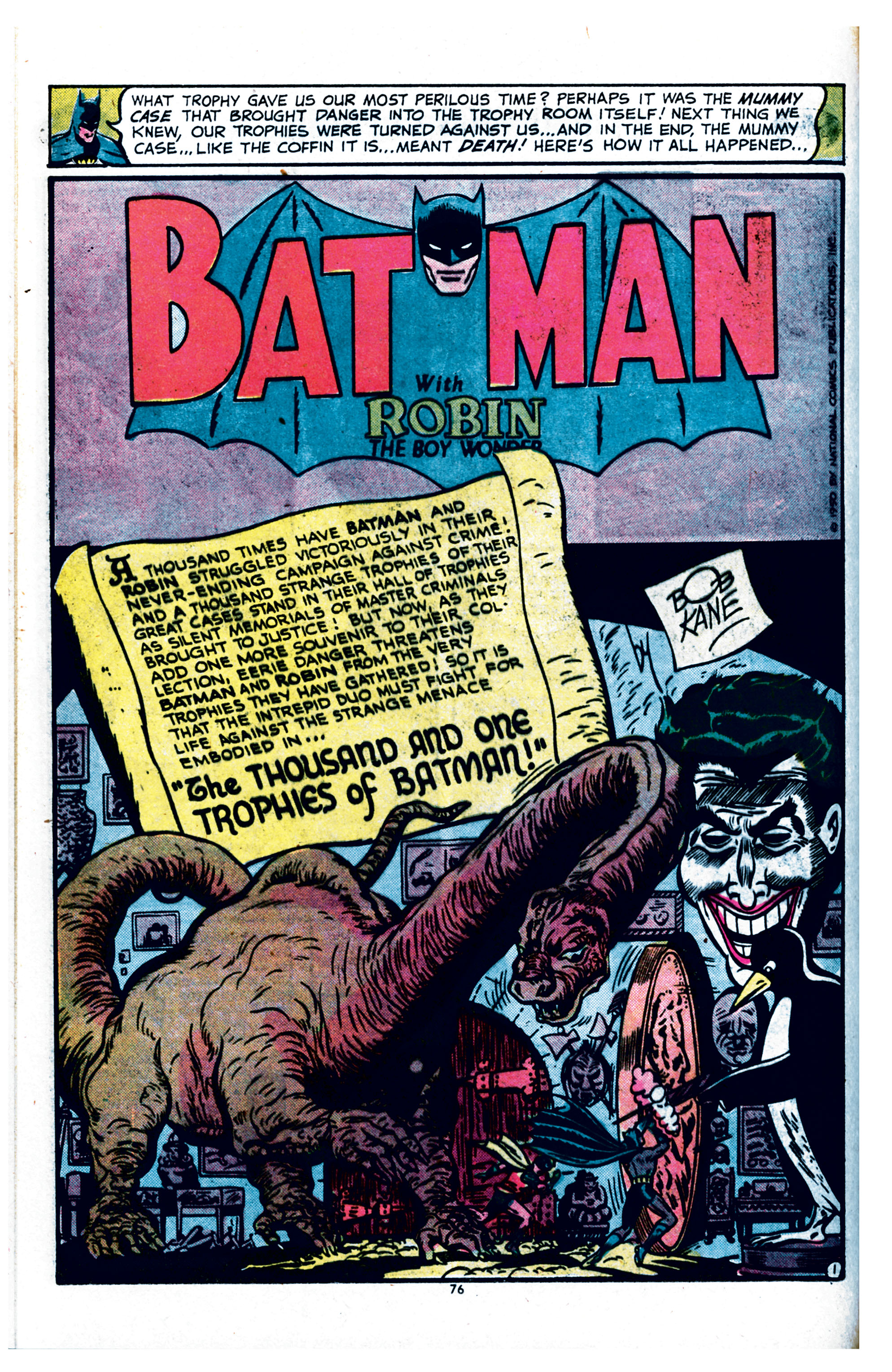 Read online Batman (1940) comic -  Issue #256 - 63