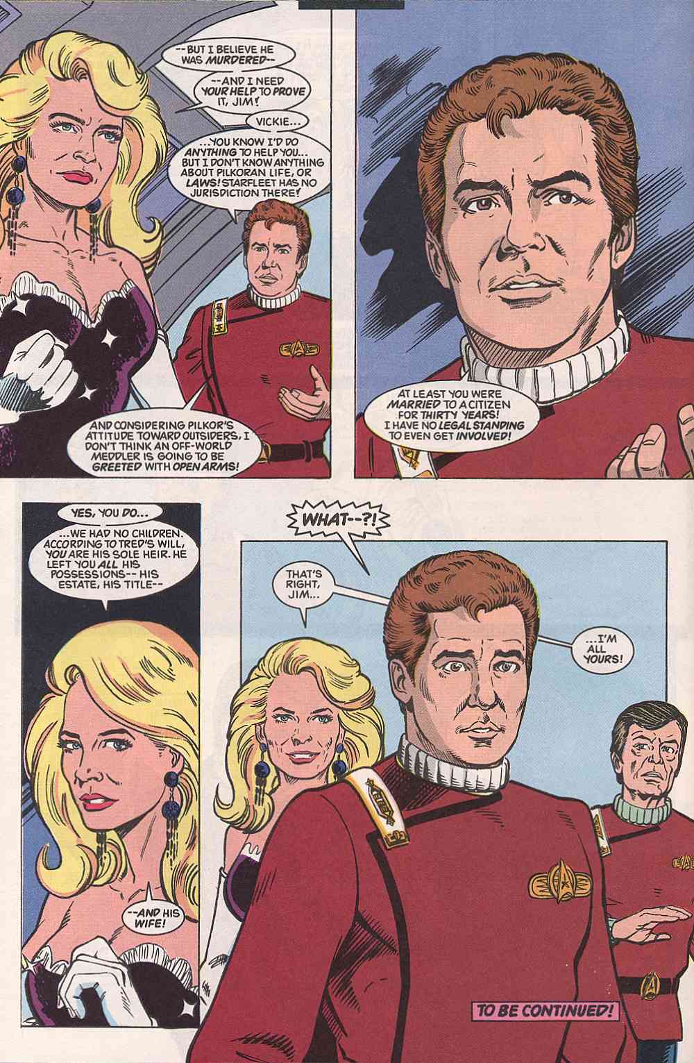 Read online Star Trek (1989) comic -  Issue #25 - 24