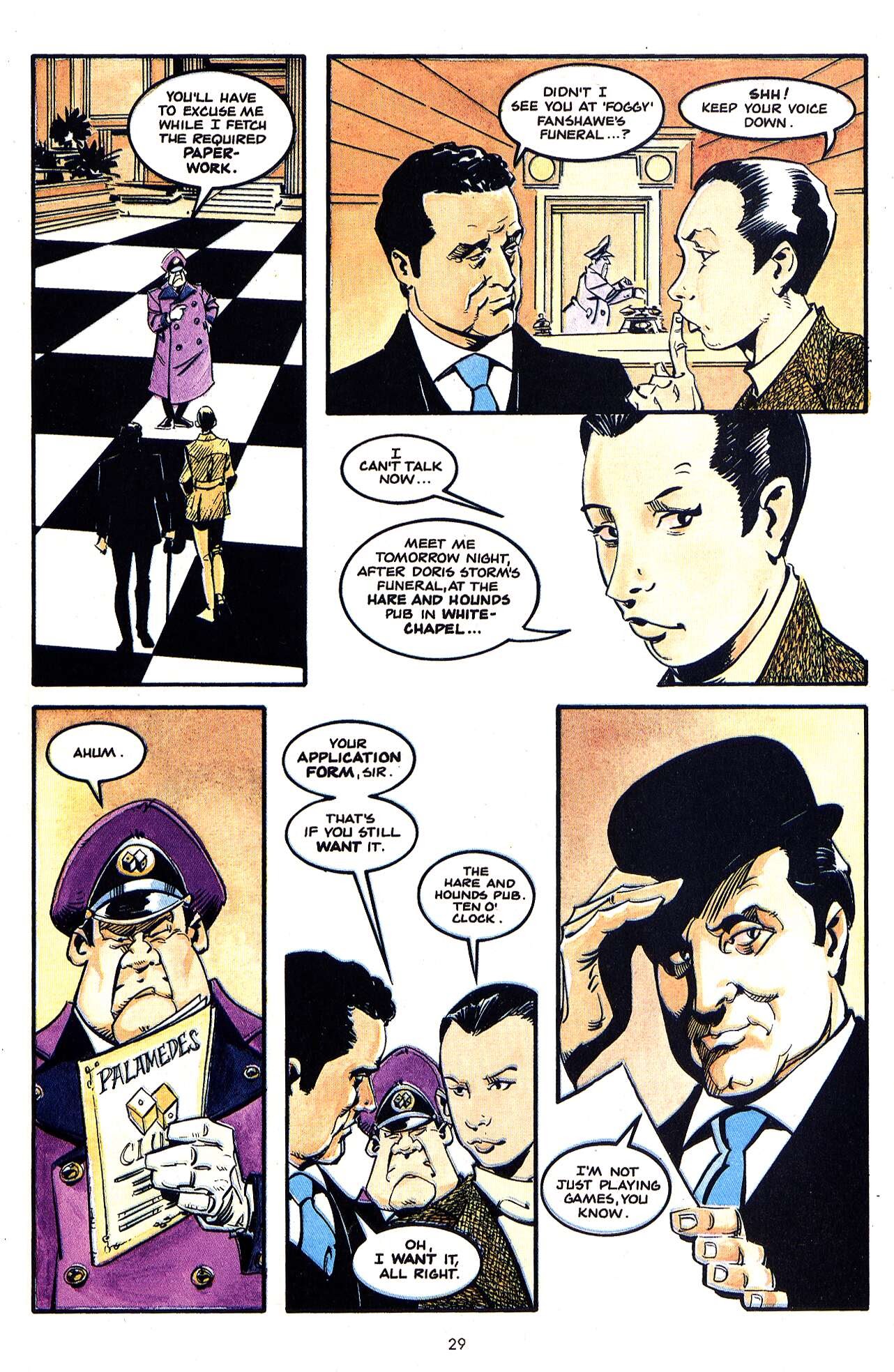 Read online Steed and Mrs. Peel (2012) comic -  Issue #1 - 31