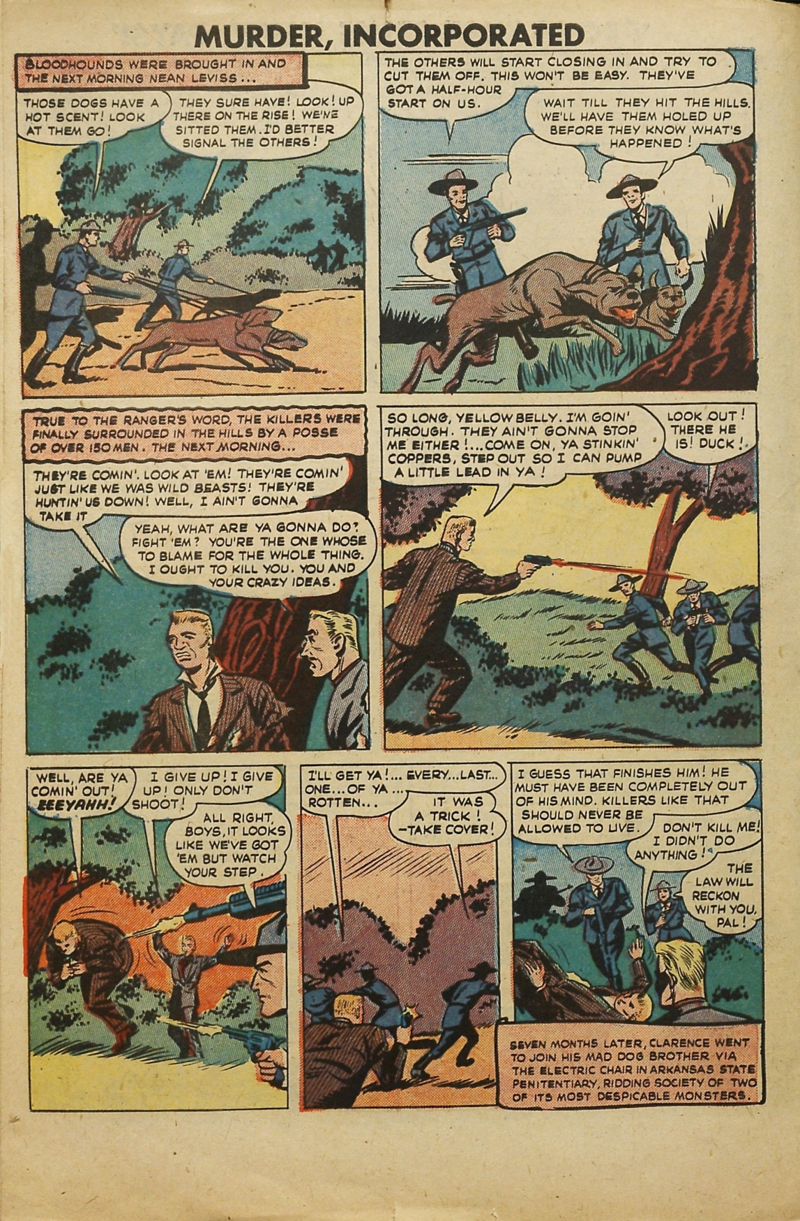 Read online Murder Incorporated (1948) comic -  Issue #10 - 32