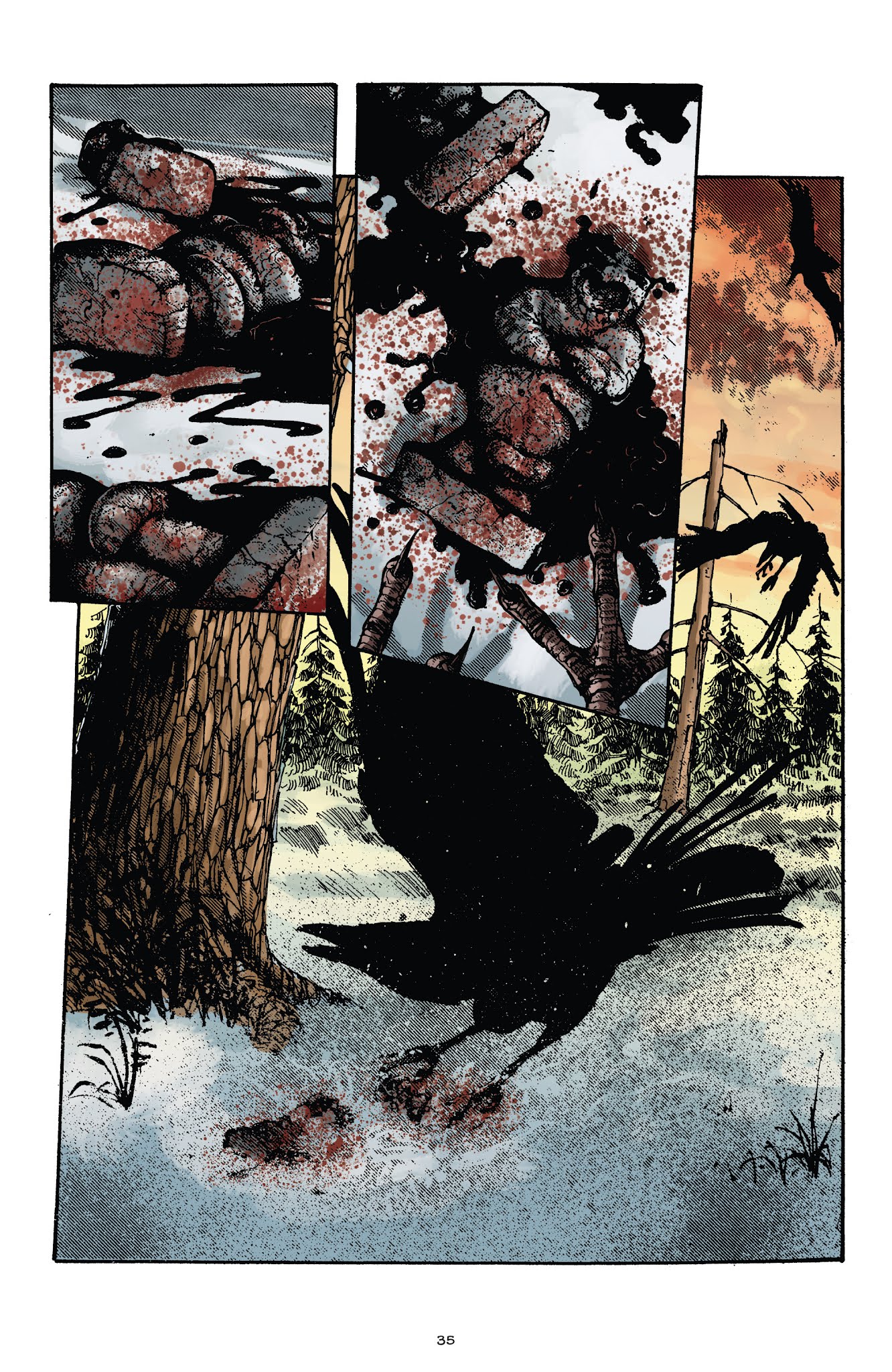 Read online Teenage Mutant Ninja Turtles Legends: Soul's Winter By Michael Zulli comic -  Issue # TPB - 32