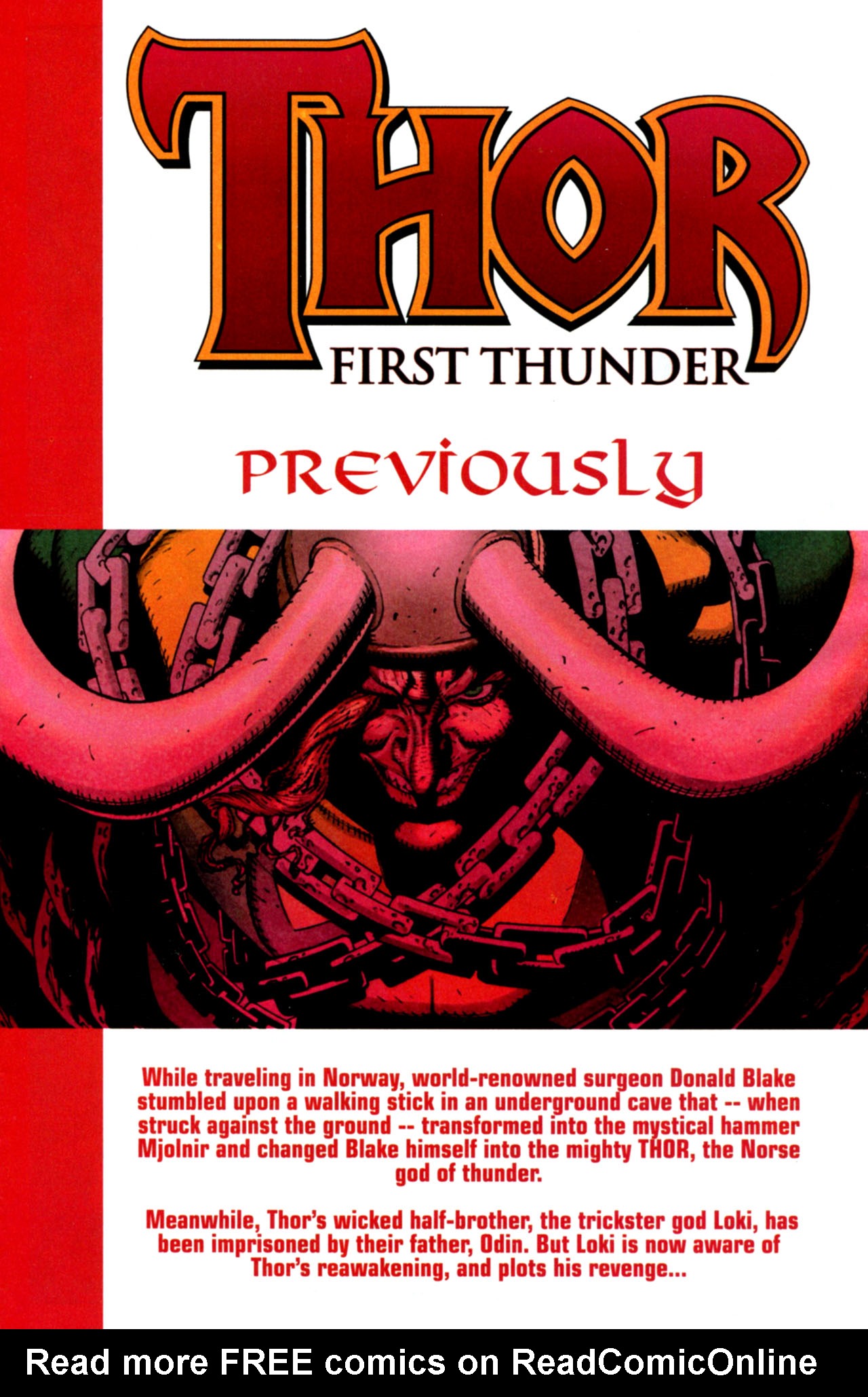 Read online Thor: First Thunder comic -  Issue #2 - 2