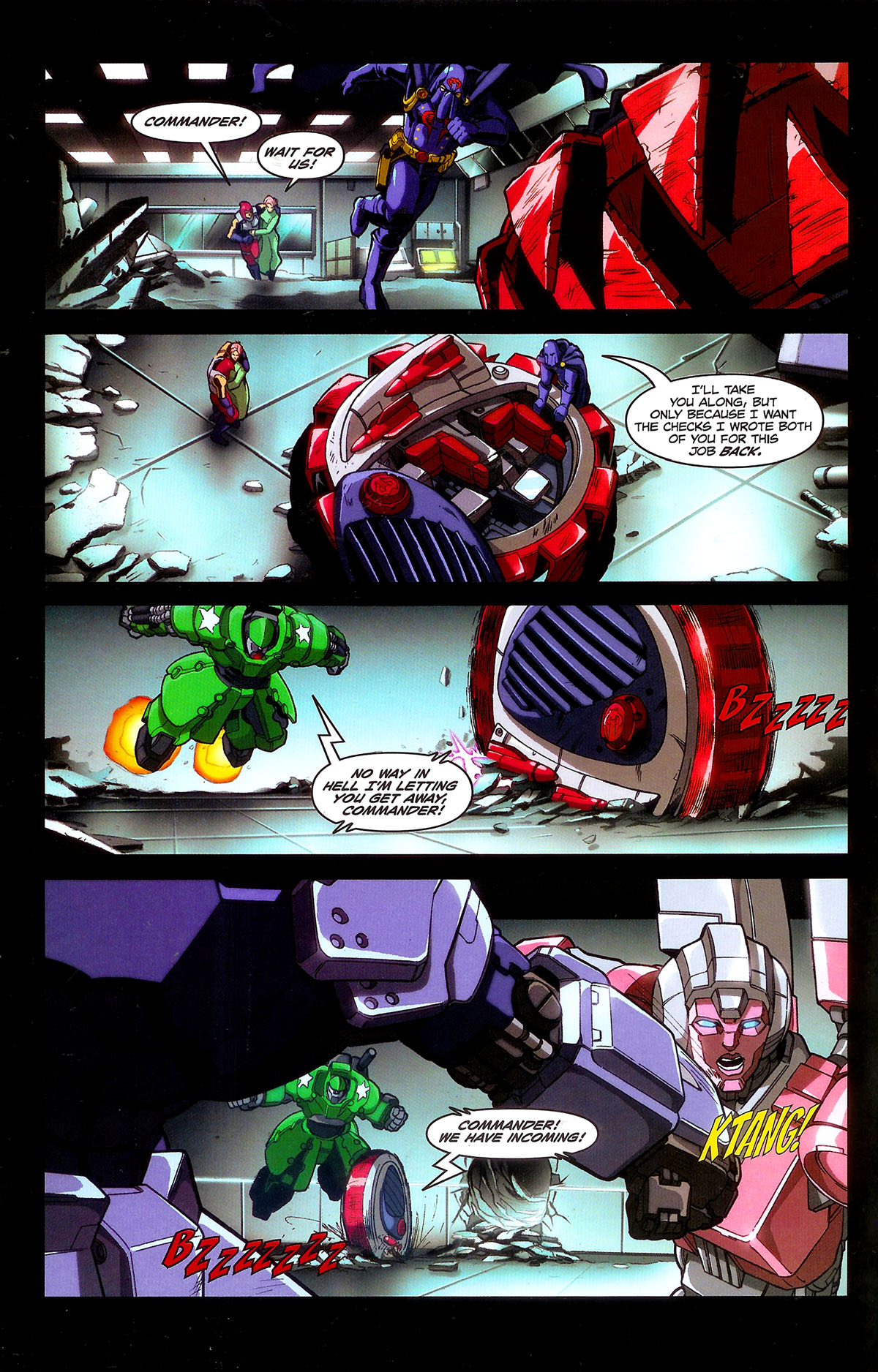 Read online G.I. Joe vs. The Transformers III: The Art of War comic -  Issue #2 - 13