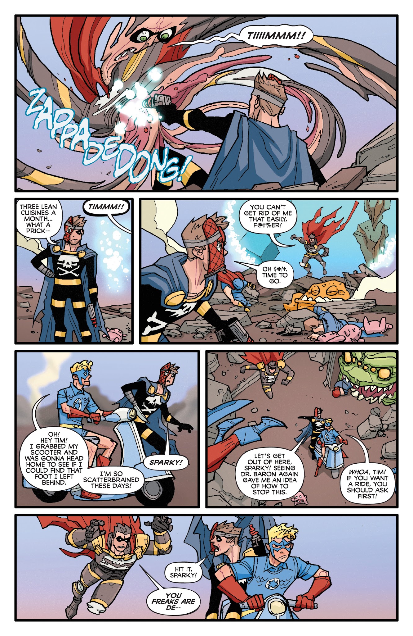 Read online Project Superpowers: Hero Killers comic -  Issue #5 - 16