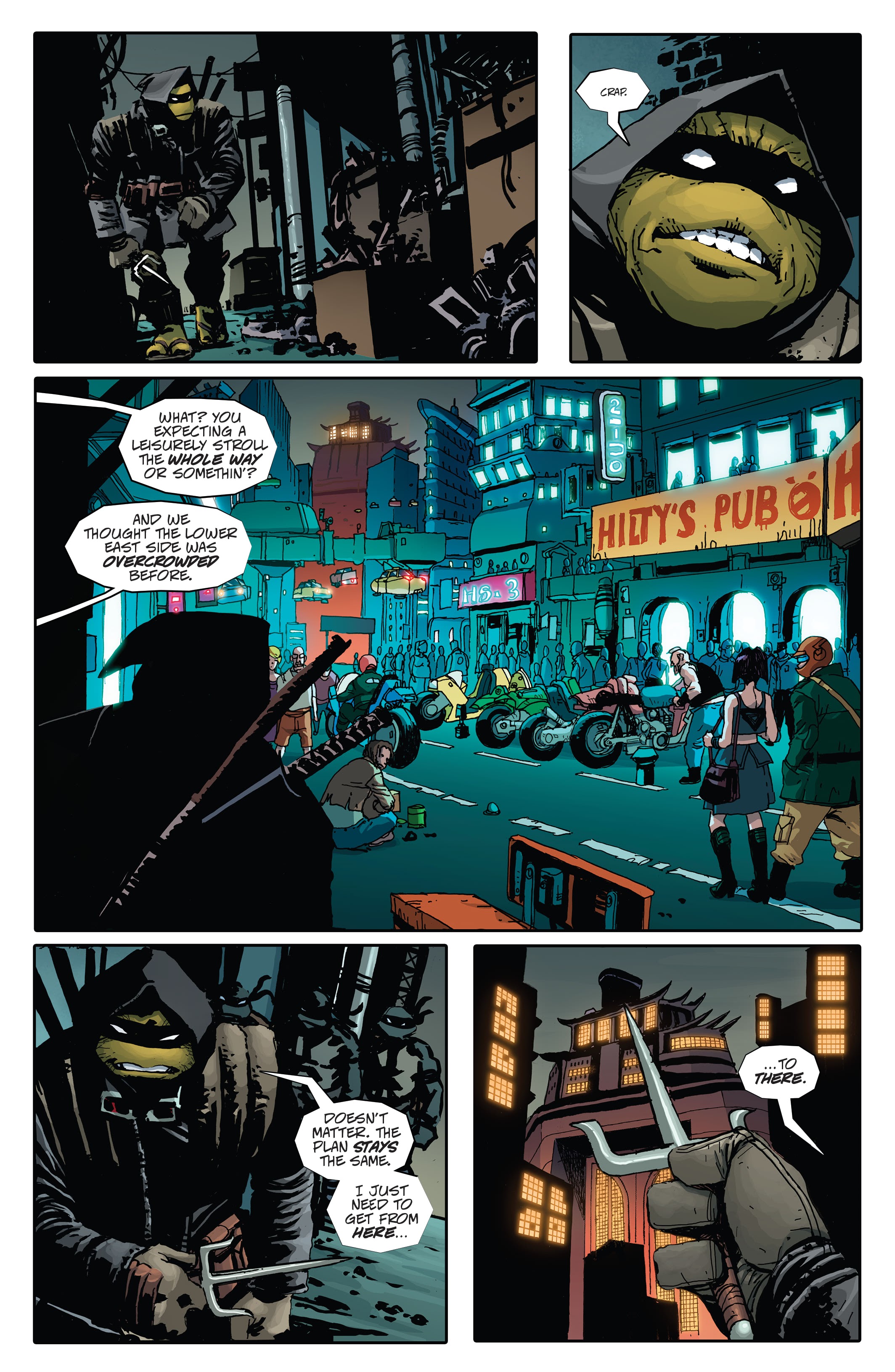Read online Teenage Mutant Ninja Turtles: The Last Ronin comic -  Issue # _Director's Cut - 7