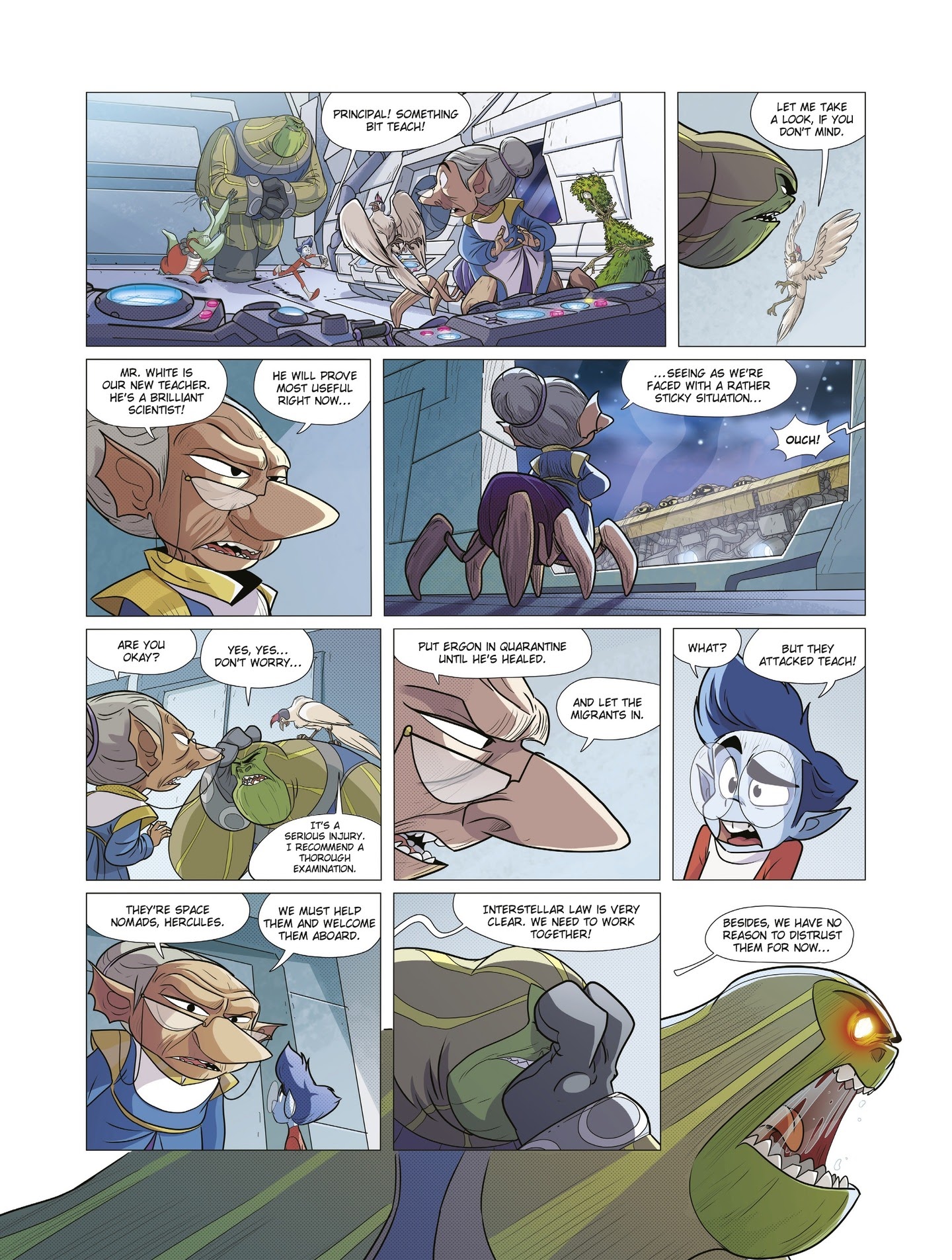 Read online Hercules Intergalactic Agent comic -  Issue #2 - 8