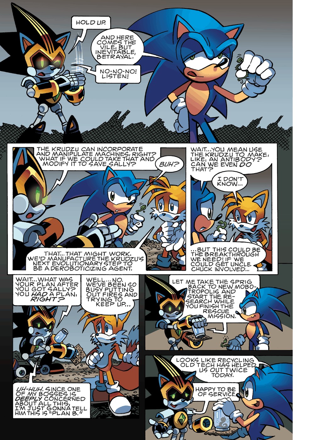 Read online Sonic Super Digest comic -  Issue #5 - 115