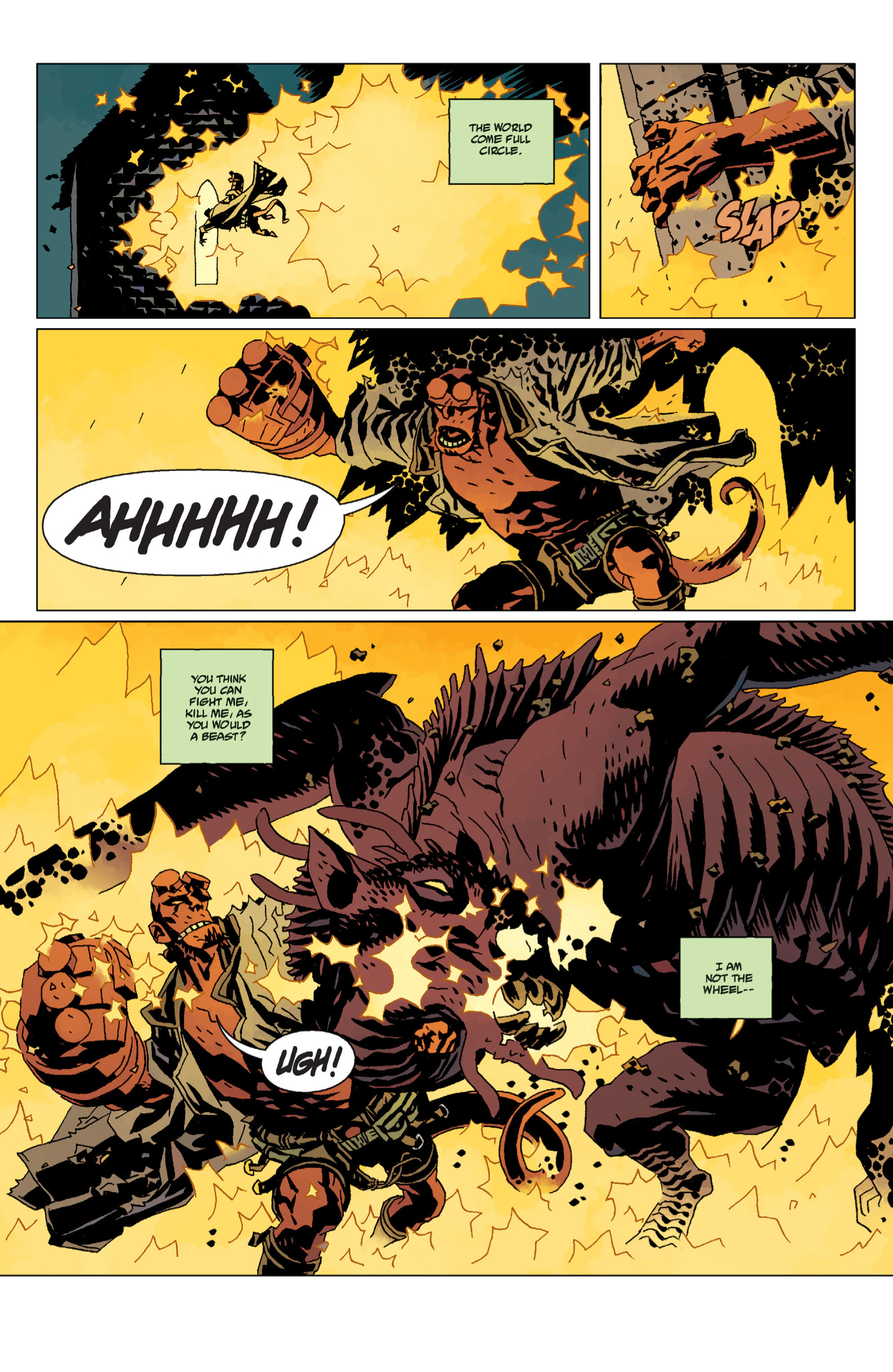 Read online Hellboy comic -  Issue #12 - 124