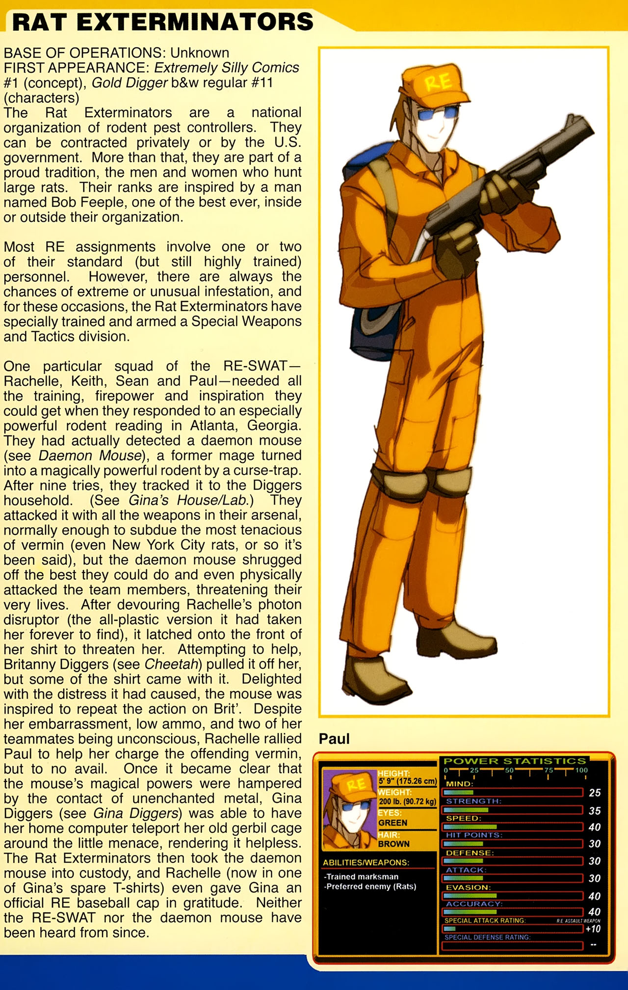 Read online Gold Digger Sourcebook: The Official Handbook of the GD Universe comic -  Issue #11 - 22